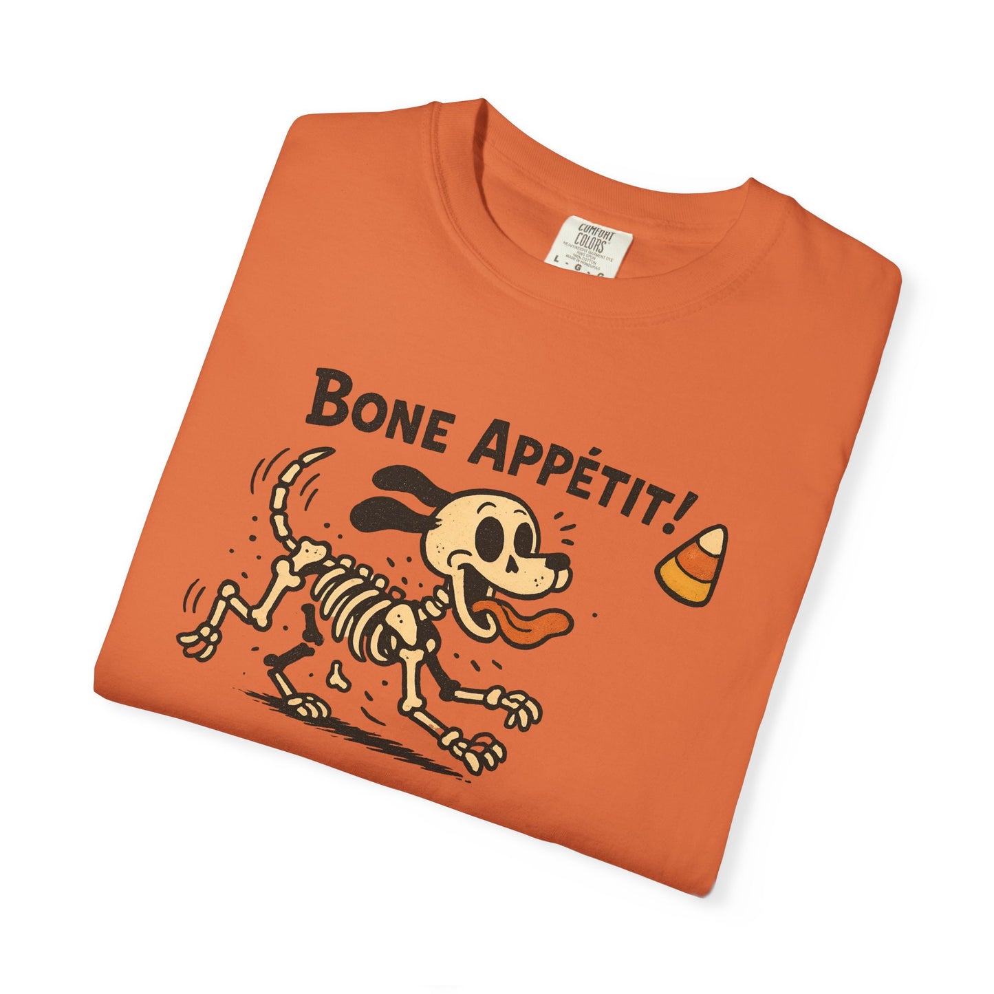 Funny Dog Skeleton T-shirt, Halloween Humor Shirt, Gift for Pet Lovers, Casual Tee, Unisex Vintage Style