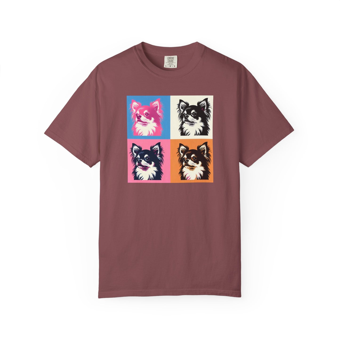Colorful Chihuahua Unisex T-Shirt - Fun & Playful Pet Lover Gift