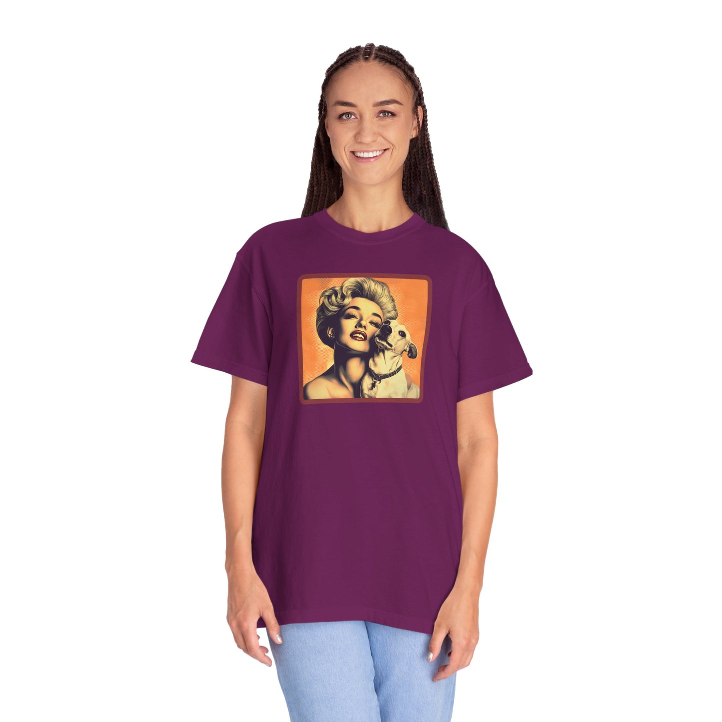 Vintage Poster T-Shirt - Unisex Garment-Dyed Tee