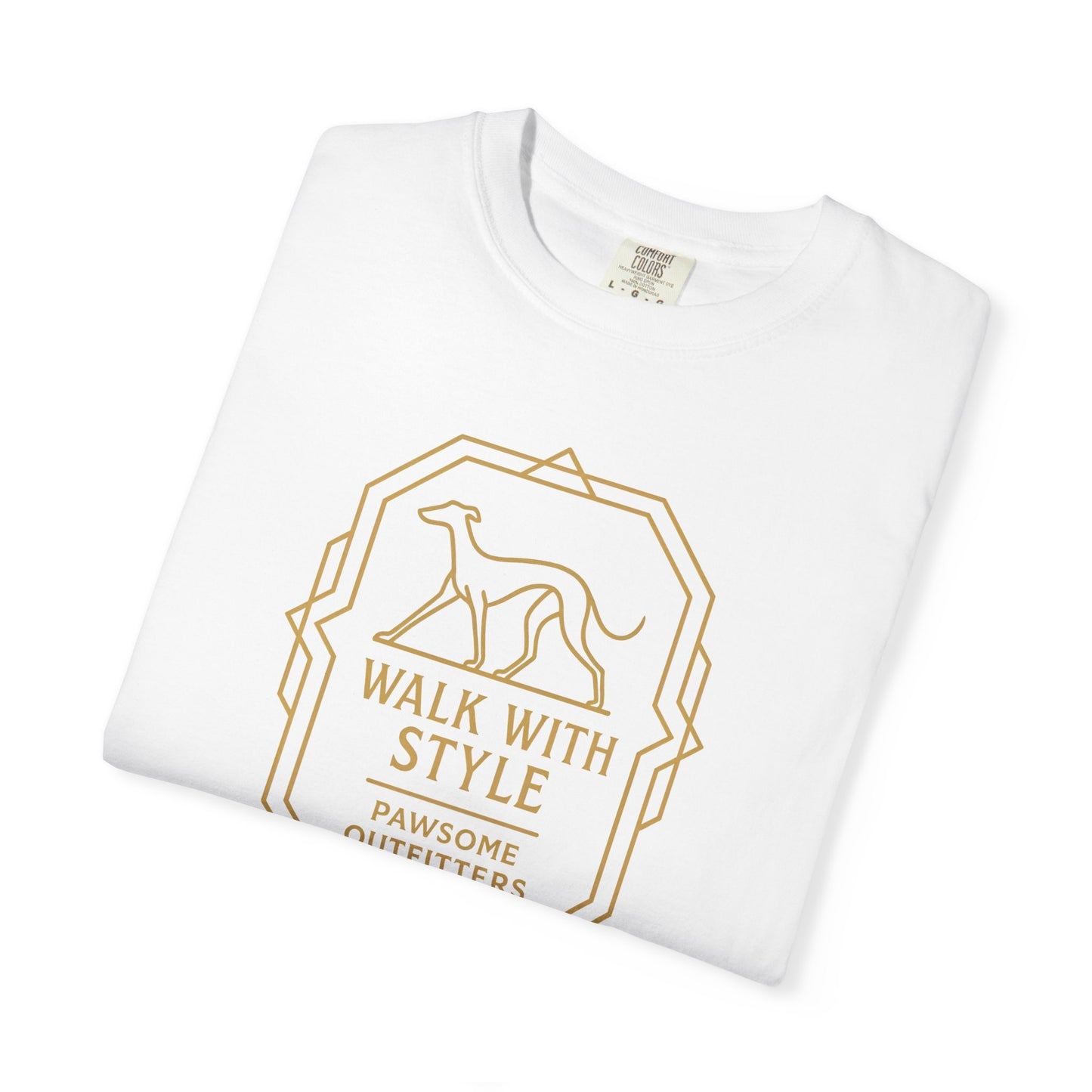 Stylish Dog Lovers T-Shirt, Casual Pet Owner Tee, Walk With Style Graphic Shirt, Gift for Dog Lovers, Comfortable Everyday Wear