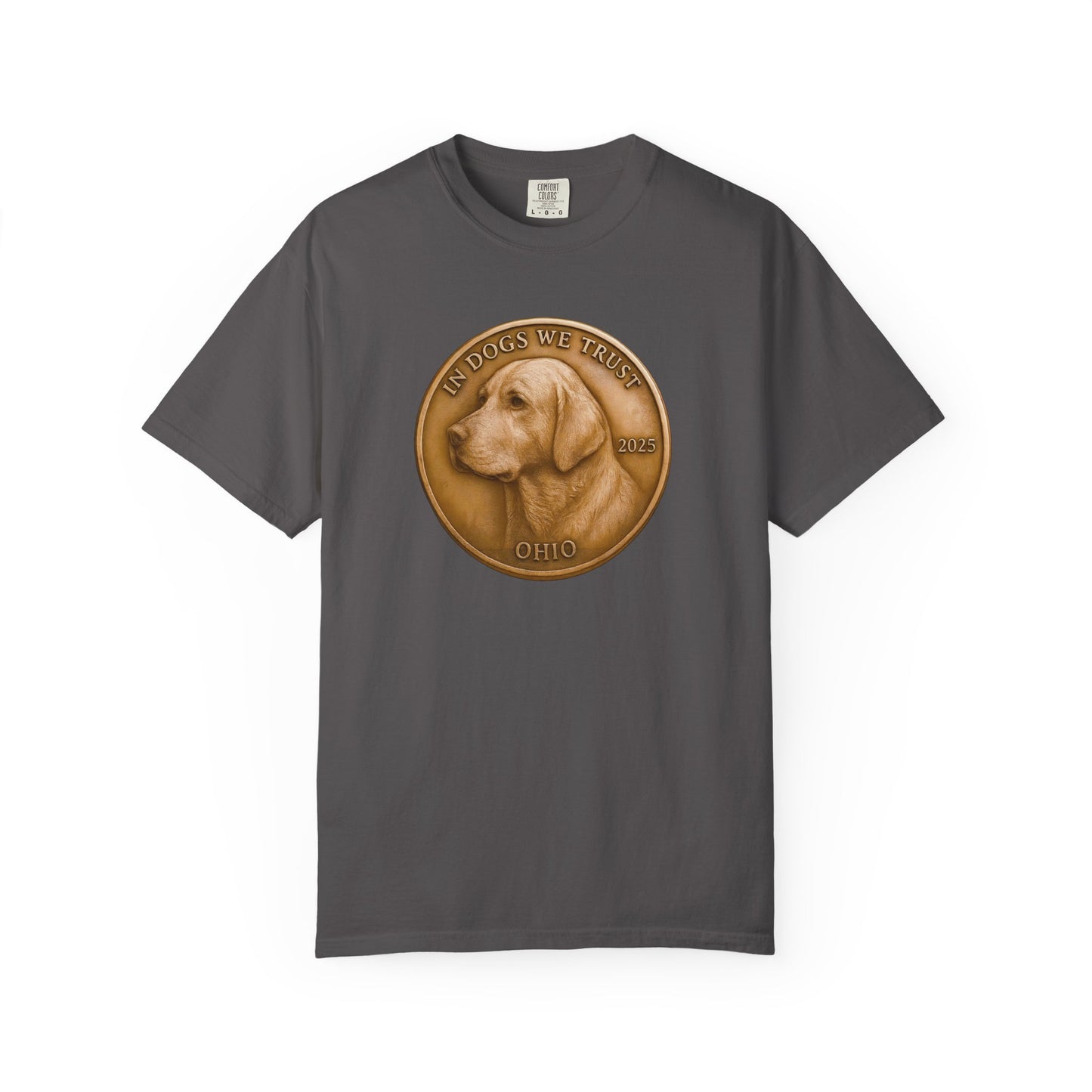 Ohio State Coin T-Shirt Collection - Proud Dog Breed Illustrations