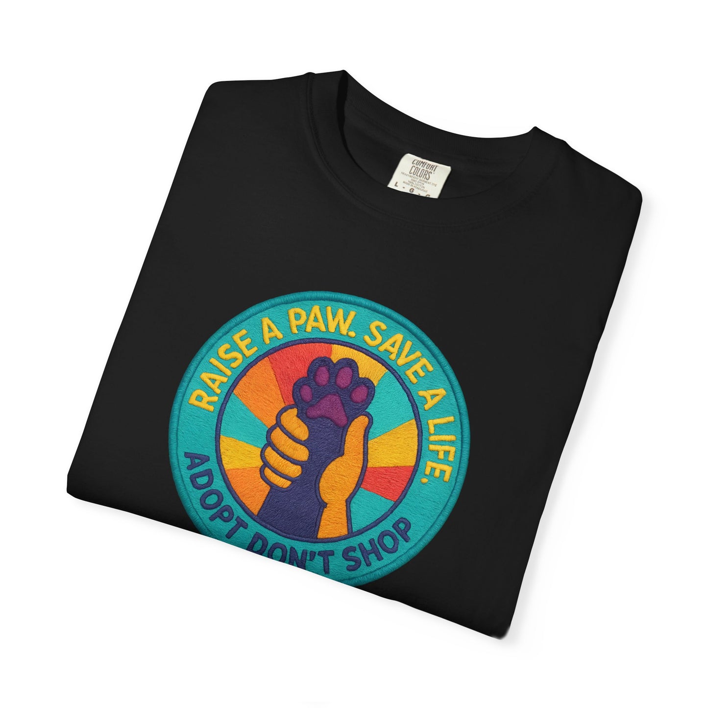 Adopt Don't Shop T-Shirt, Animal Lover Gift, Rescue Animal Tee, Pet Adoption Shirt, Comfortable Casual Wear