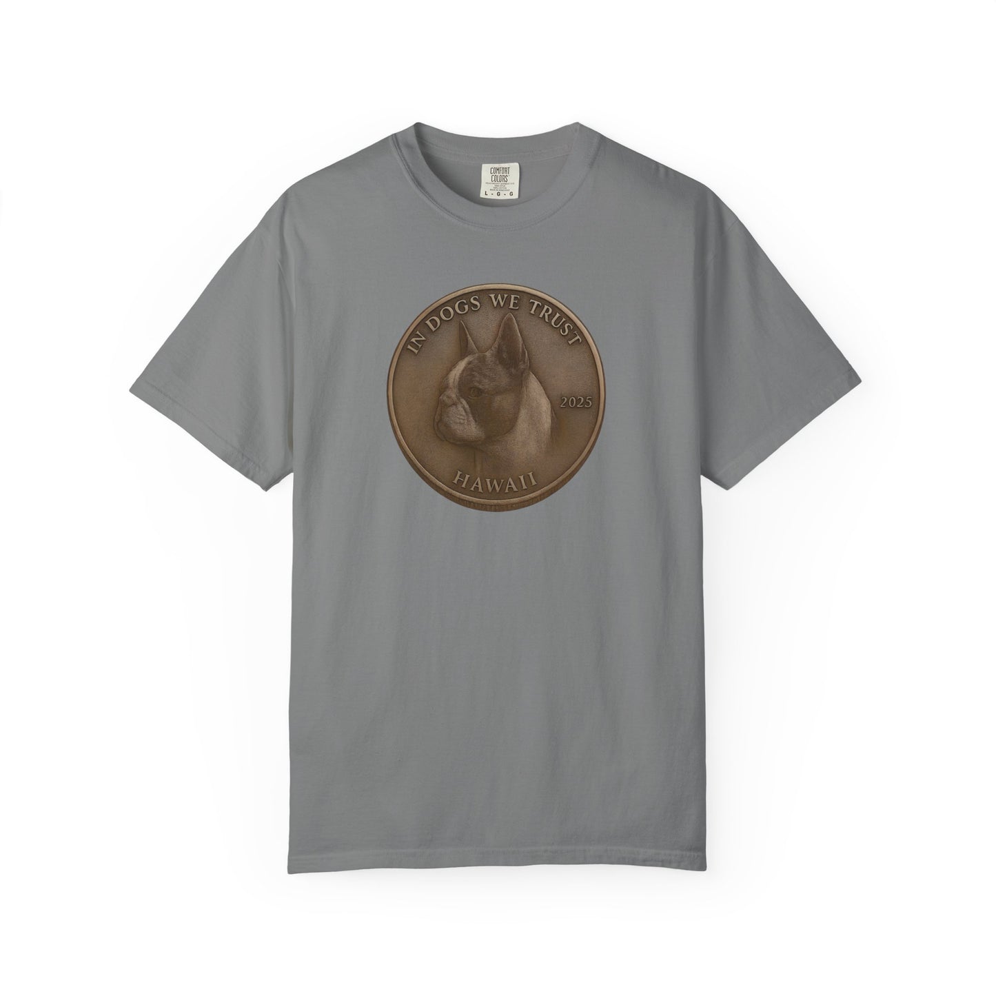 Hawaii State Coin T-Shirt Collection - Proud Dog Breed Illustrations