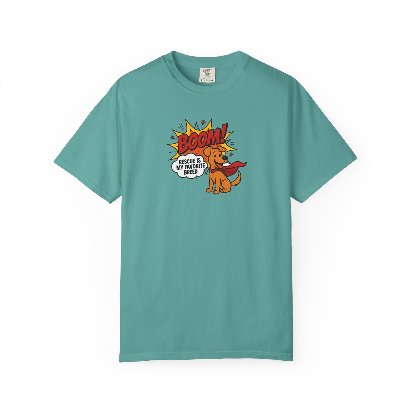 Superhero Dog  Rescue T-Shirt | Fun Graphic Tee, Gift for Dog Lovers, Casual Wear, Pet Lover Shirt, Birthday Present, Animal Apparel