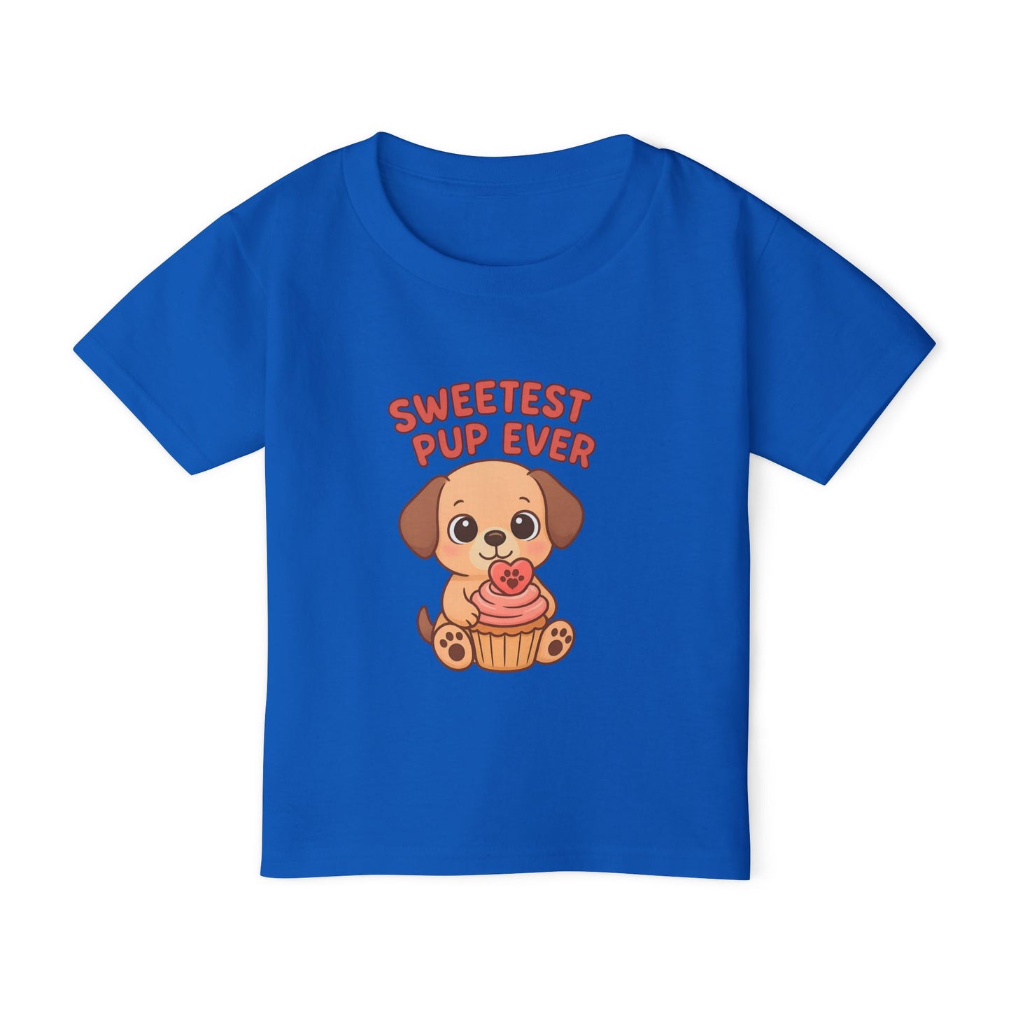 Sweetest Pup Ever Toddler T-Shirt, Cute Dog Tee, Kids Birthday Gift, Animal Lover Apparel, Adorable Pet Shirt