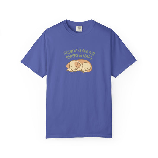 Saturdays are for naps Dog Dad T-Shirt