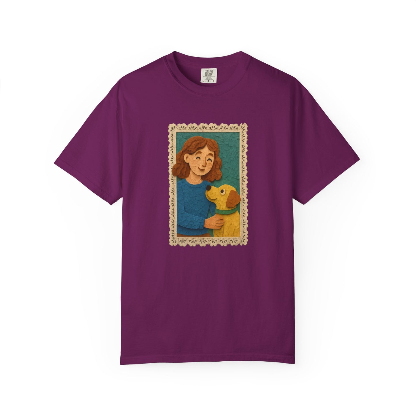 Dog Mom T-shirt - Unisex Garment-Dyed Tee for Pet Lovers