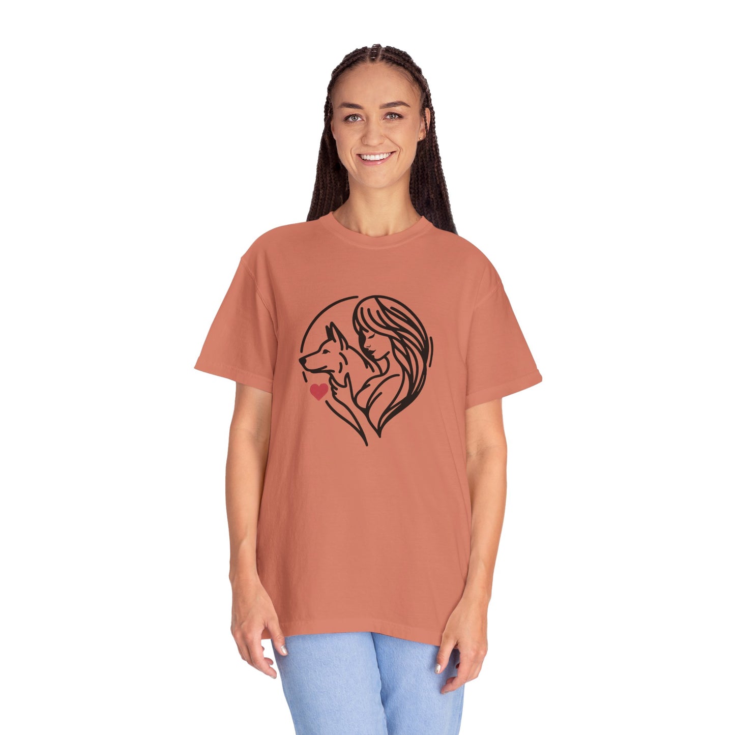 Stylish Pet Lover T-Shirt, Dog Mom Gift, Family Matching Tees, Animal Lover Apparel, Casual Everyday Wear