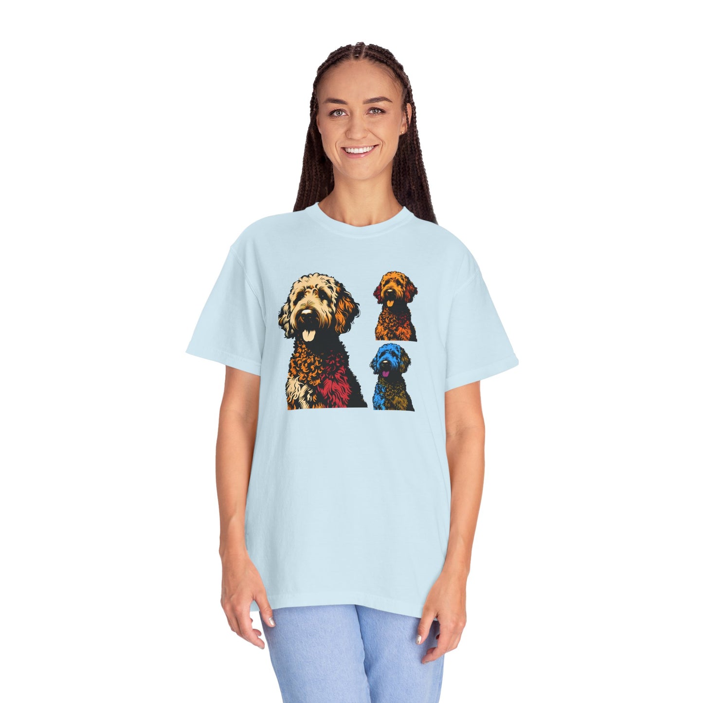 Labradoodle Love Tee – Color Splash Edition