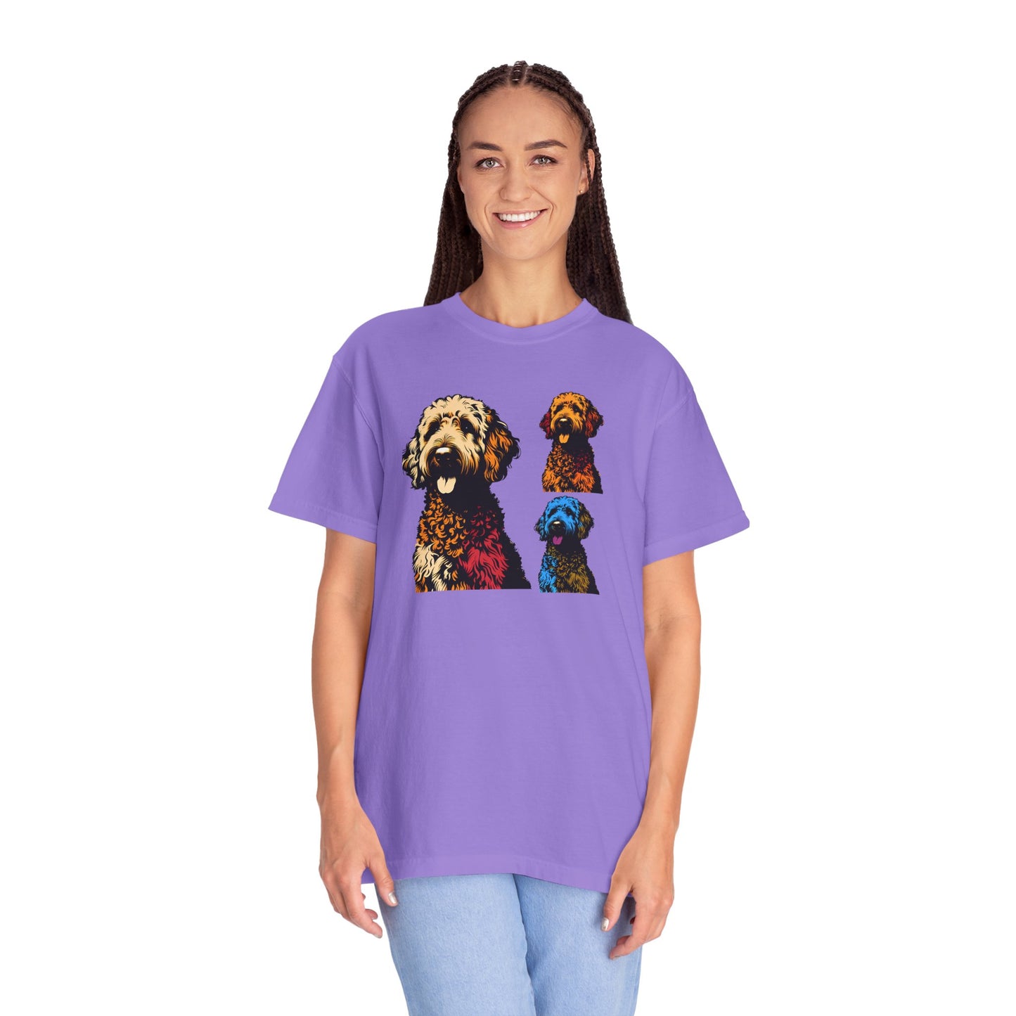 Labradoodle Love Tee – Color Splash Edition