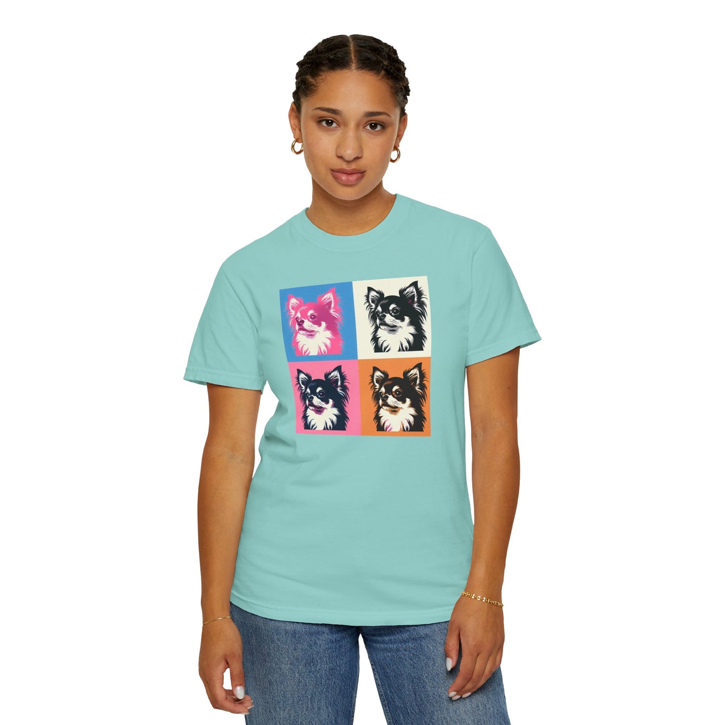 Colorful Chihuahua Unisex T-Shirt - Fun & Playful Pet Lover Gift