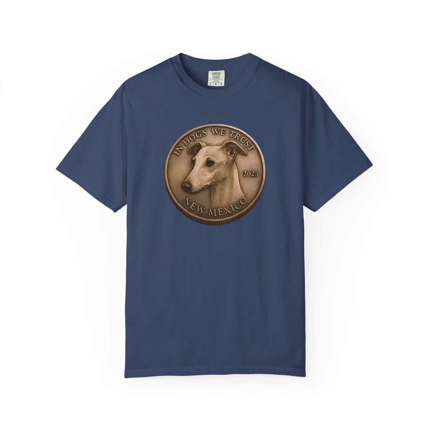 New Mexico State Coin T-Shirt Collection - Proud Dog Breed Illustrations