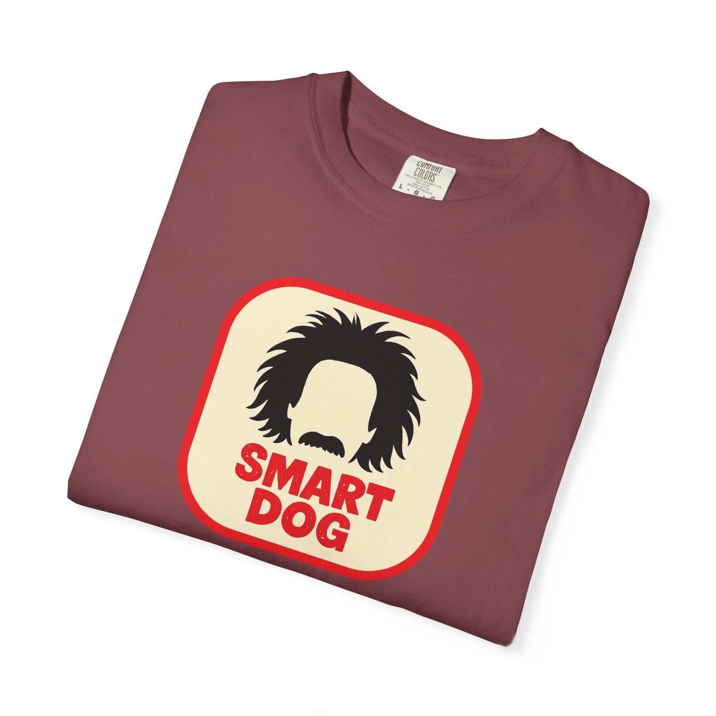 Dog Lover Graphic T-shirt - Smart Dog, Albert Einstein Design