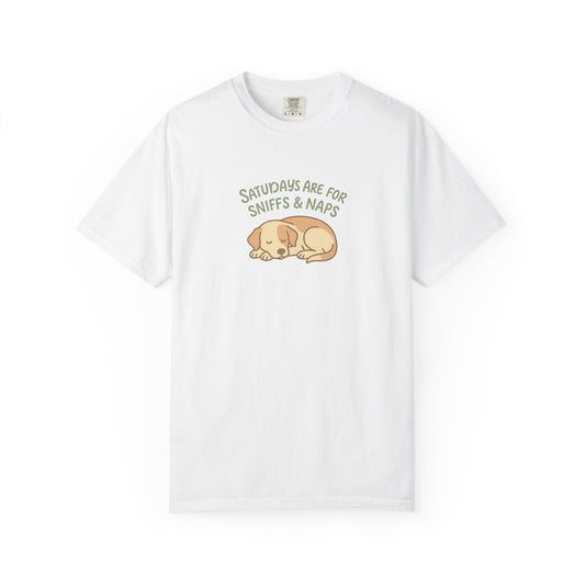 Saturdays are for naps Dog Dad T-Shirt