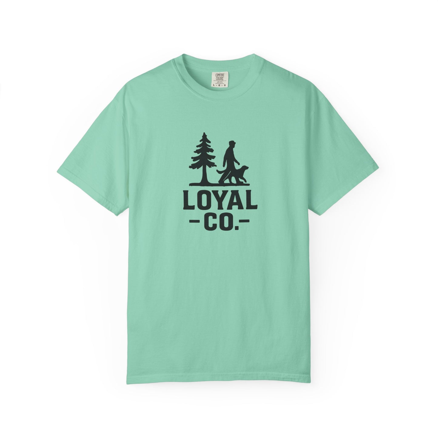 Loyal Co. Unisex Garment-Dyed T-shirt – Perfect for Outdoor Enthusiasts, Casual Wear, Gifts, and Eco-Friendly Fashion