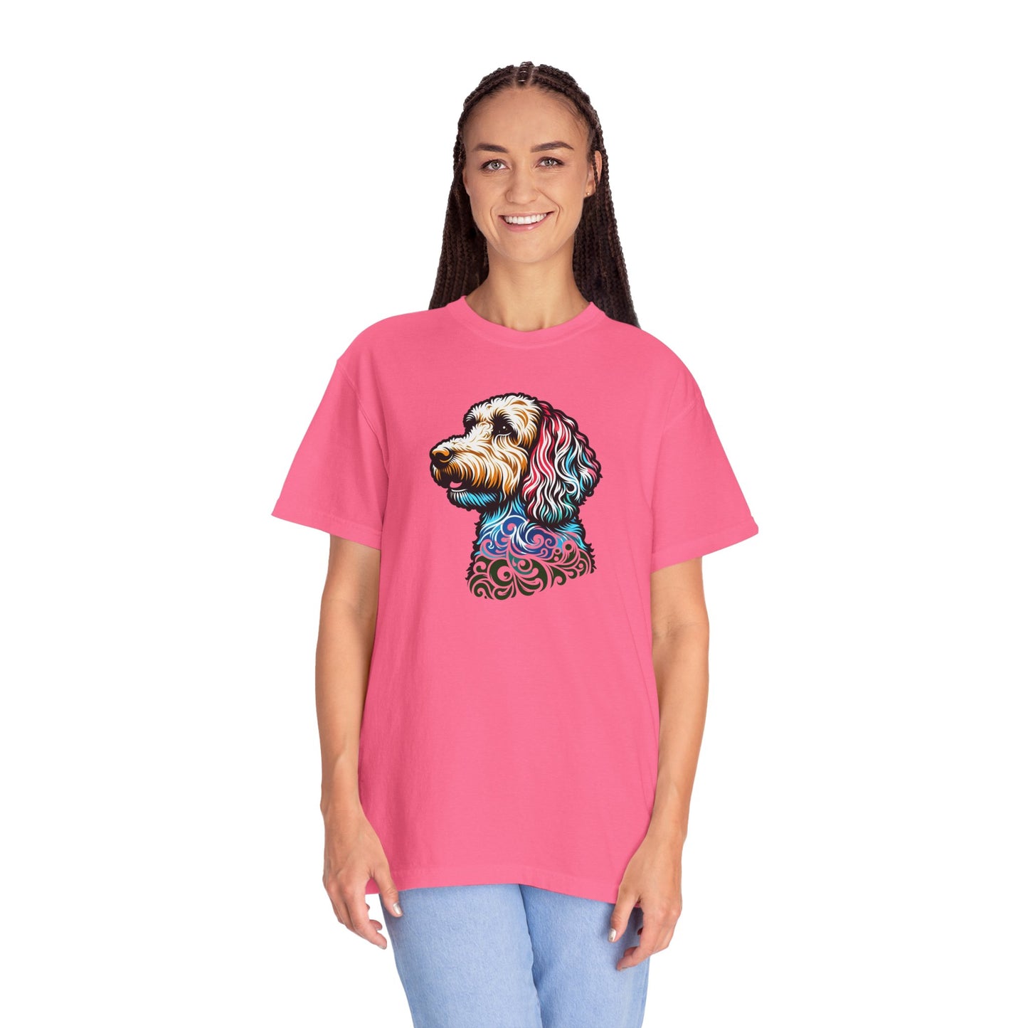 Labradoodle Love Tee – Color Splash Edition