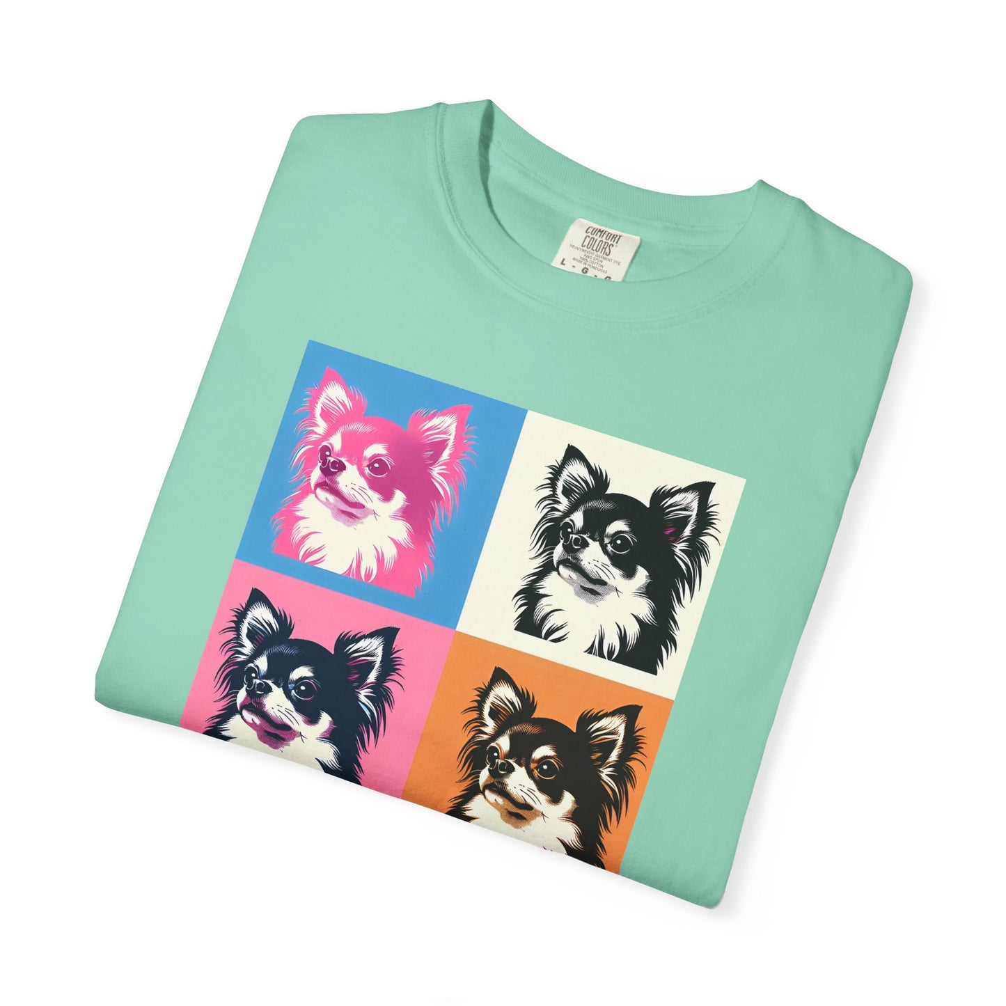 Colorful Chihuahua Unisex T-Shirt - Fun & Playful Pet Lover Gift