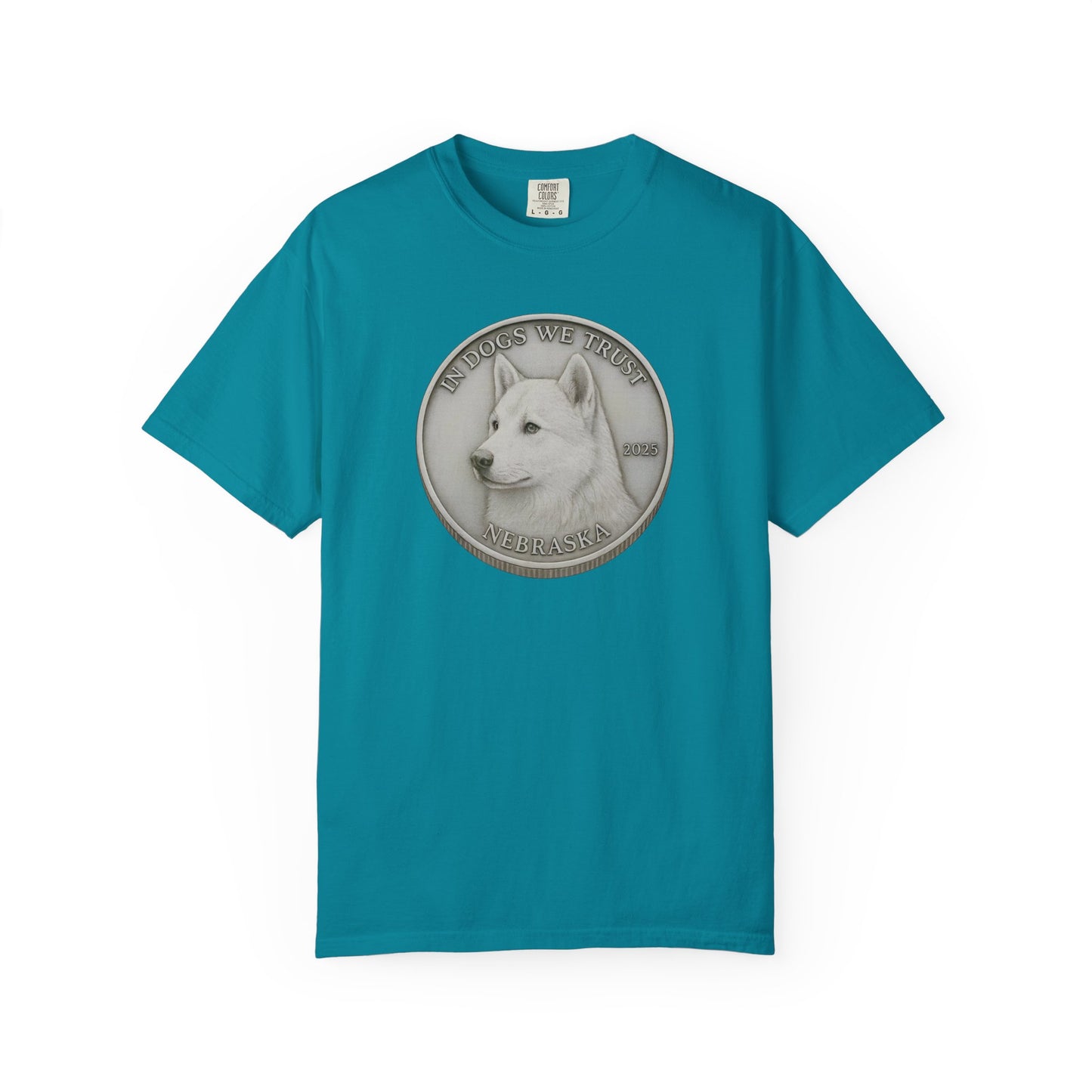 Nebraska State Coin T-Shirt Collection - Proud Dog Breed Illustrations
