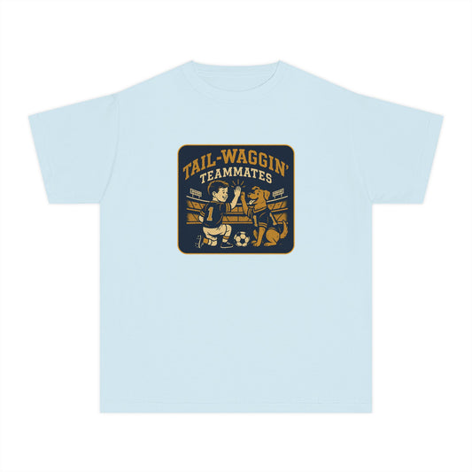 Youth Tail-Waggin' Teammates Midweight Tee