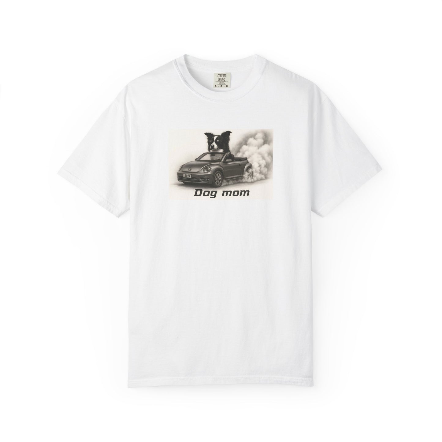 Dog Mom - Border Collie - “Cool Dogs in Cool Cars” T-Shirt Collection