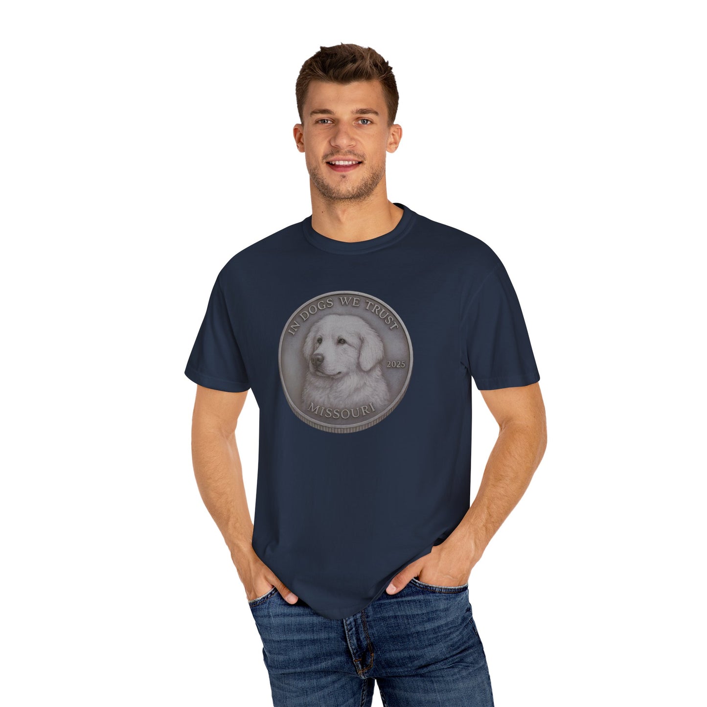 Missouri State Coin T-Shirt Collection - Proud Dog Breed Illustrations