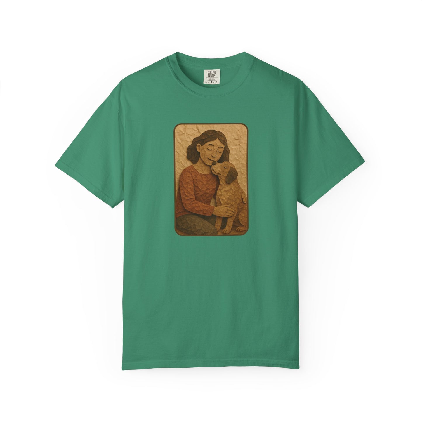 Dog Mom T-shirt - Unisex Garment-Dyed Tee for Pet Lovers