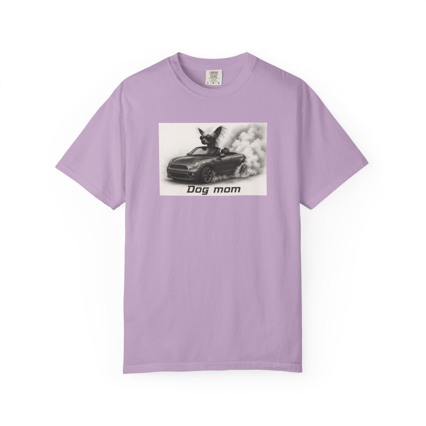 Dog Mom - Chinese Crested- “Cool Dogs in Cool Cars” T-Shirt Collection! 🐶🚗