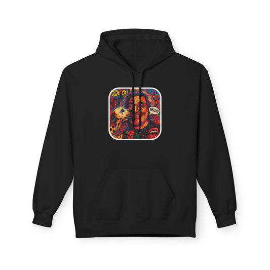 Hoodie - Jerry Garcia and a Dog Pop Art Poster Design