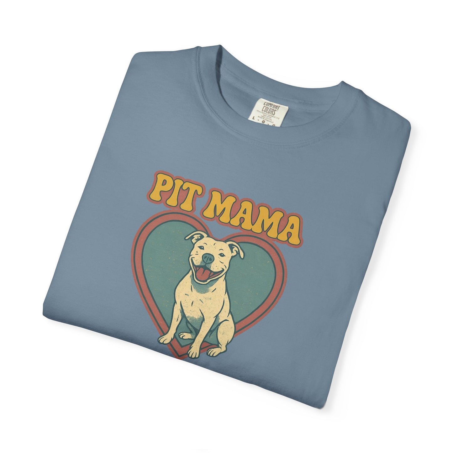 Pit Mama Unisex T-Shirt - Perfect Gift for Dog Lovers, Pet Owners, Animal Rescue Advocates, Dog Mom Apparel