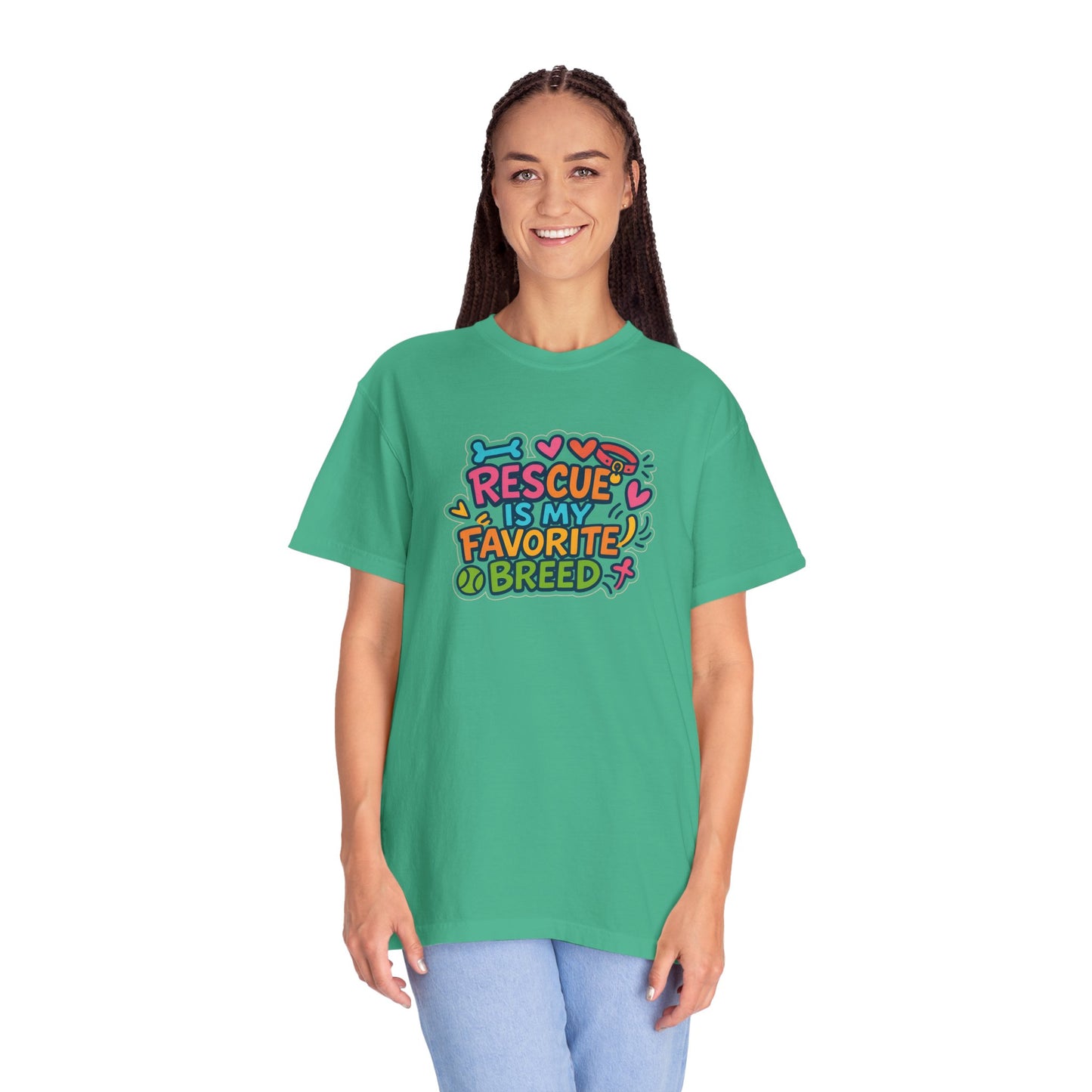 Rescue Dog Lover Unisex T-Shirt - Perfect Gift for Pet Owners, Animal Rescue Support, Casual Wear, Dog Adoption Events, Animal Lovers [...]