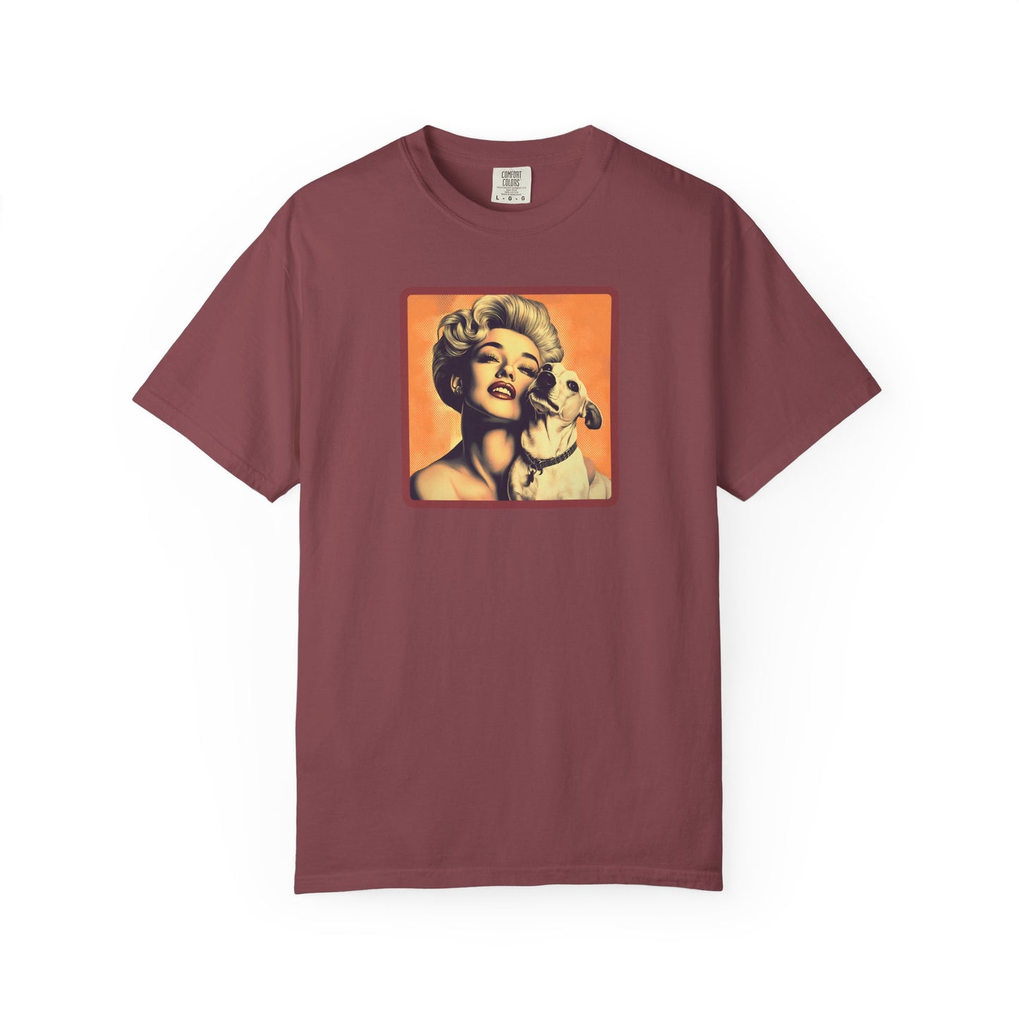 Vintage Poster T-Shirt - Unisex Garment-Dyed Tee