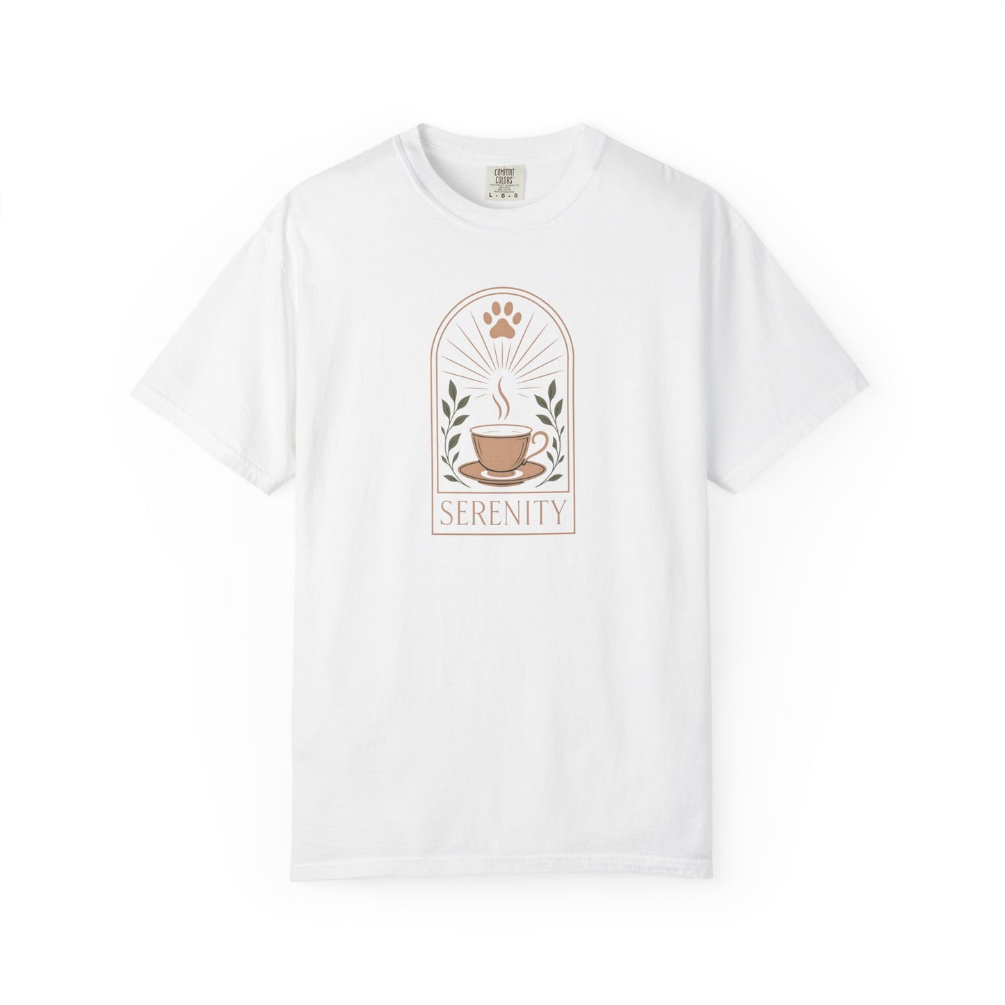 Serenity Coffee and Paws T-Shirt