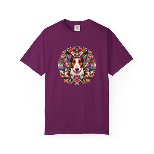 Colorful Dog Lover T-Shirt | Unisex Garment-Dyed Tee