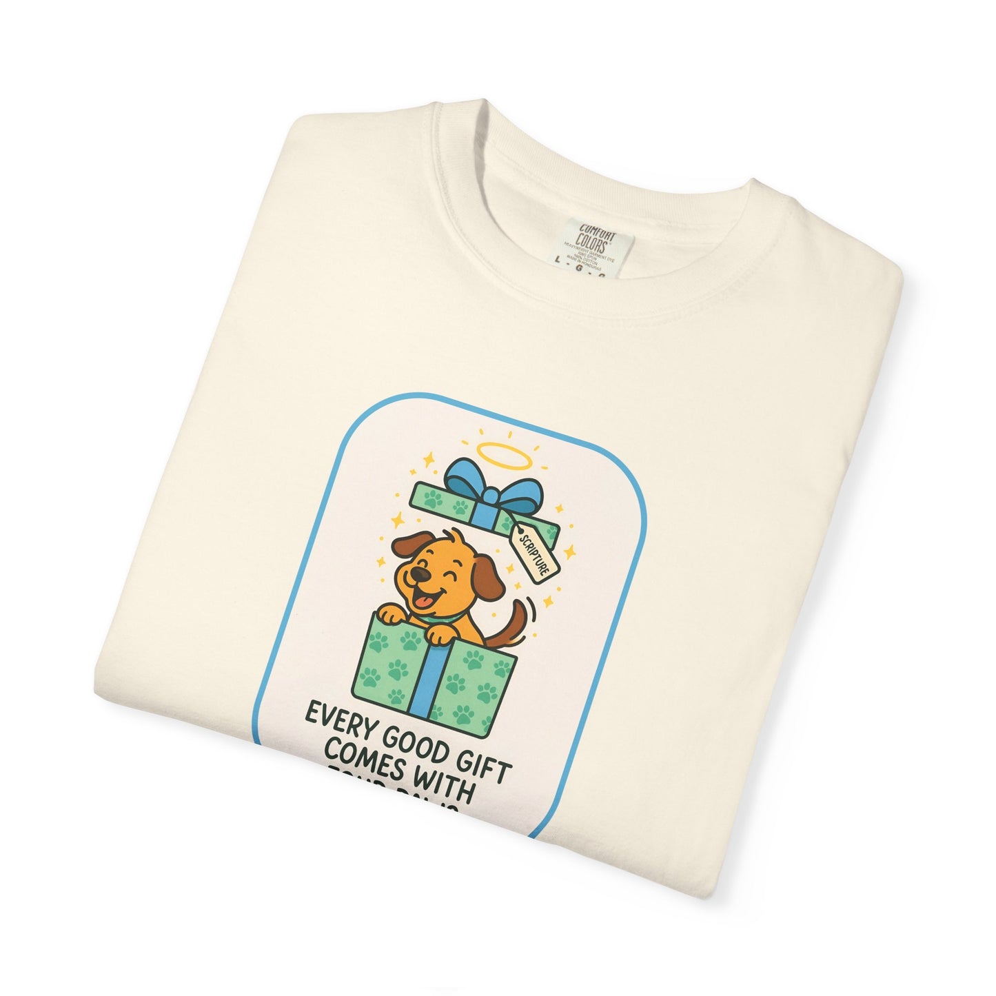 Dog Lover's Gift Tee - Every Good Gift Comes with Four Paws, Pet Owners, Animal Lover Shirt, Unique Gift for Dog Lovers, Casual [...]