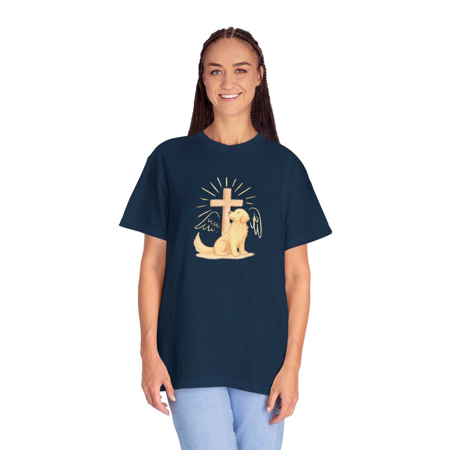 Dog-Inspired Faith T-Shirt, Unisex T-Shirt, Christian Apparel, Pet Lover Gift, Casual Wear, Memorial Shirt