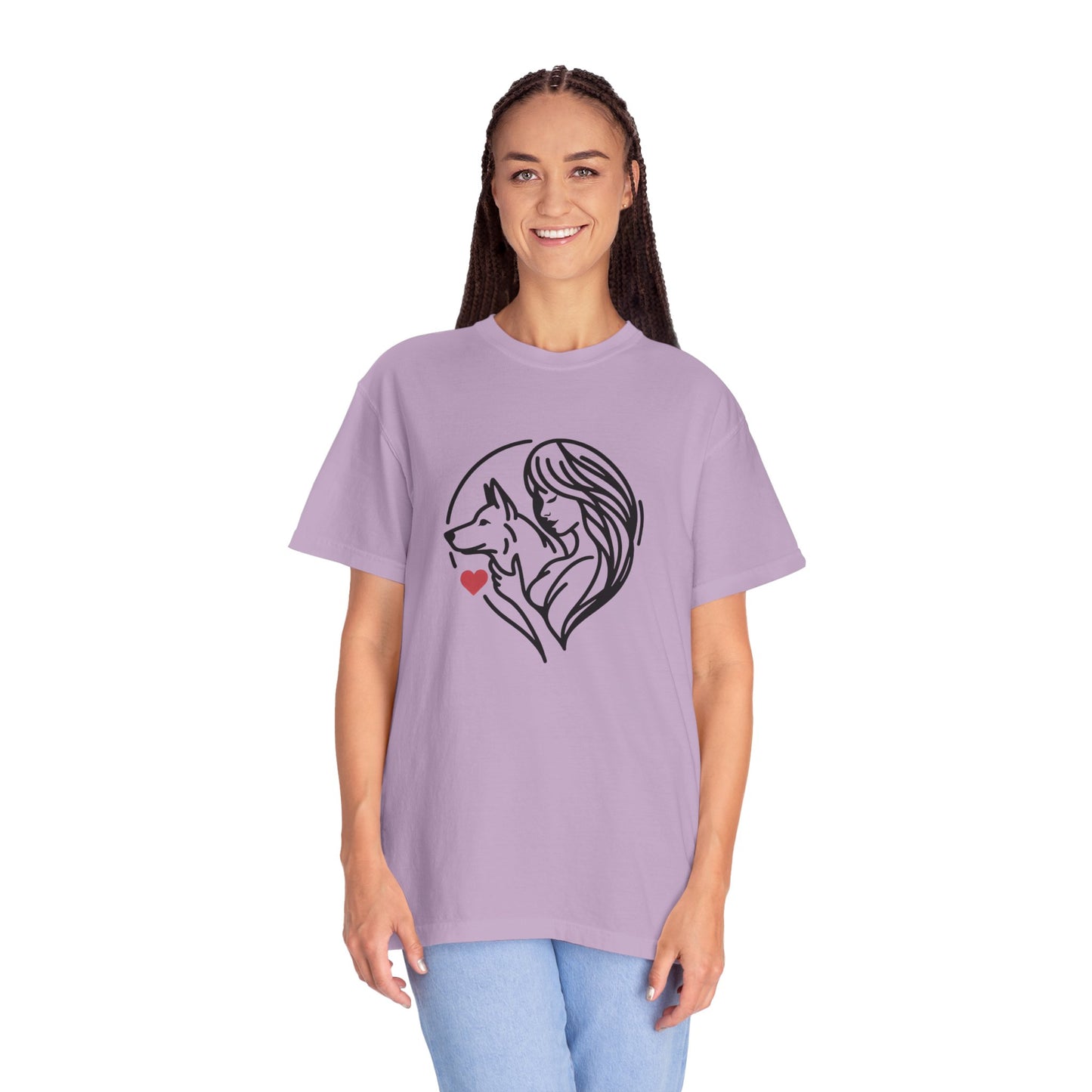 Stylish Pet Lover T-Shirt, Dog Mom Gift, Family Matching Tees, Animal Lover Apparel, Casual Everyday Wear