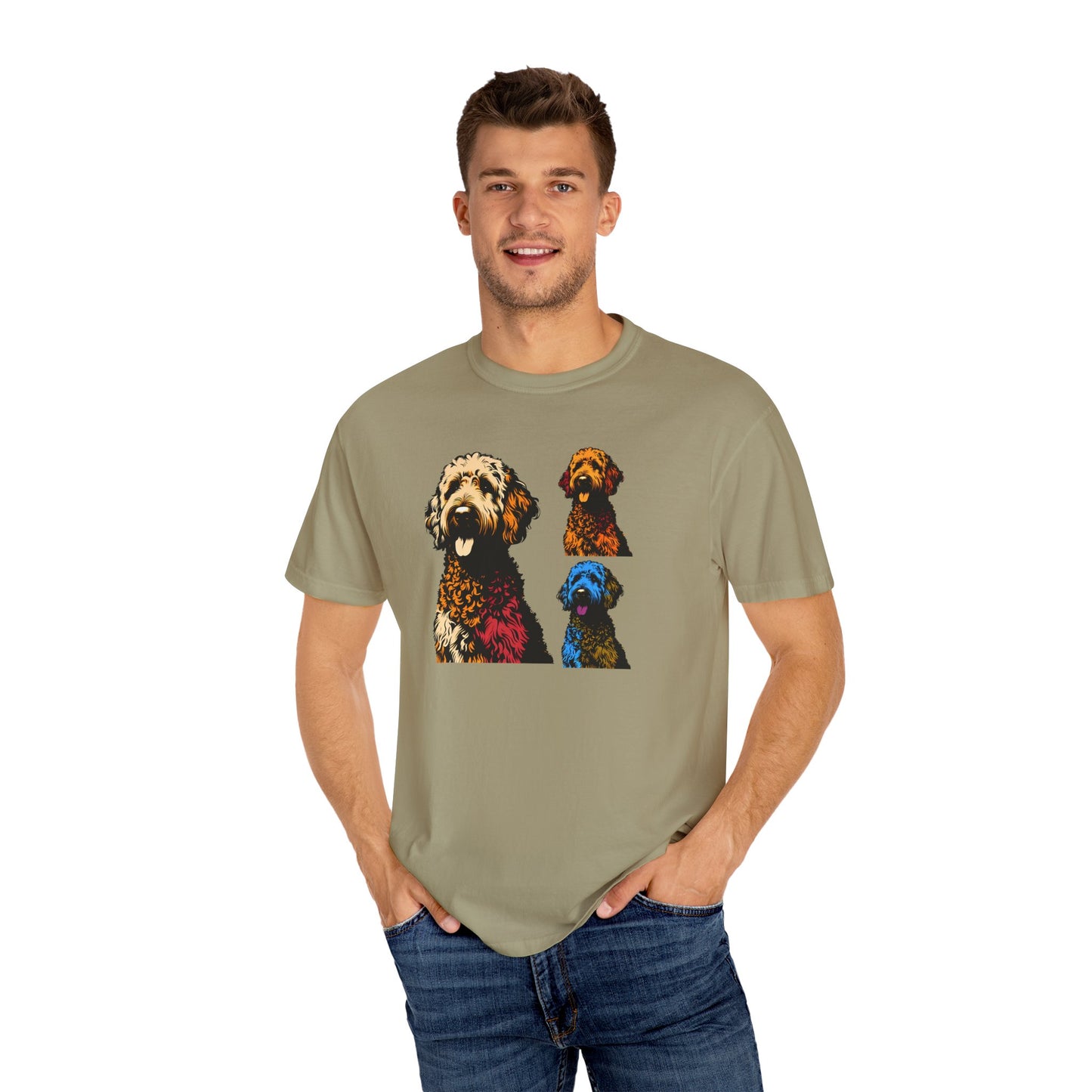 Labradoodle Love Tee – Color Splash Edition