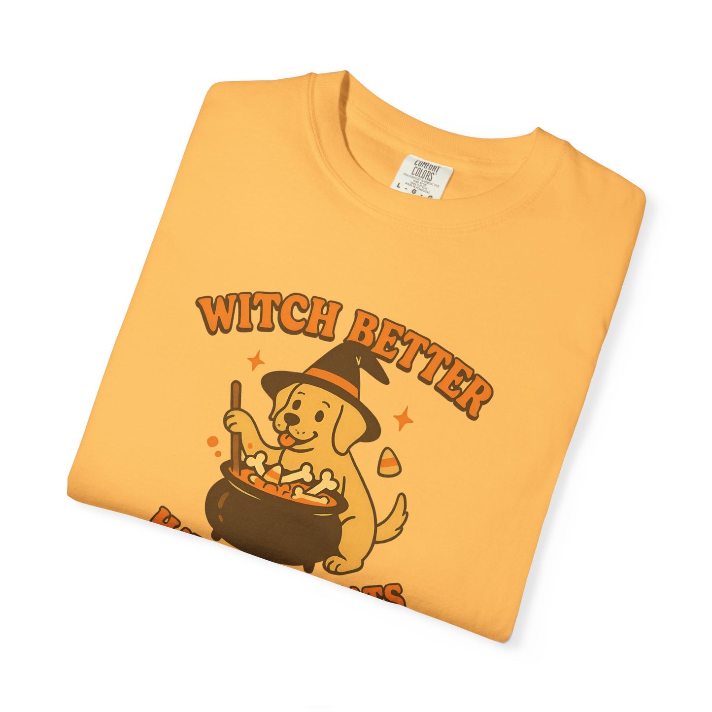 Funny Dog Halloween T-Shirt, Witch Better Have My Treats Tee, Unisex Graphic Shirt, Pet Lover Gift, Cute Dog Shirt, Spooky Season Apparel