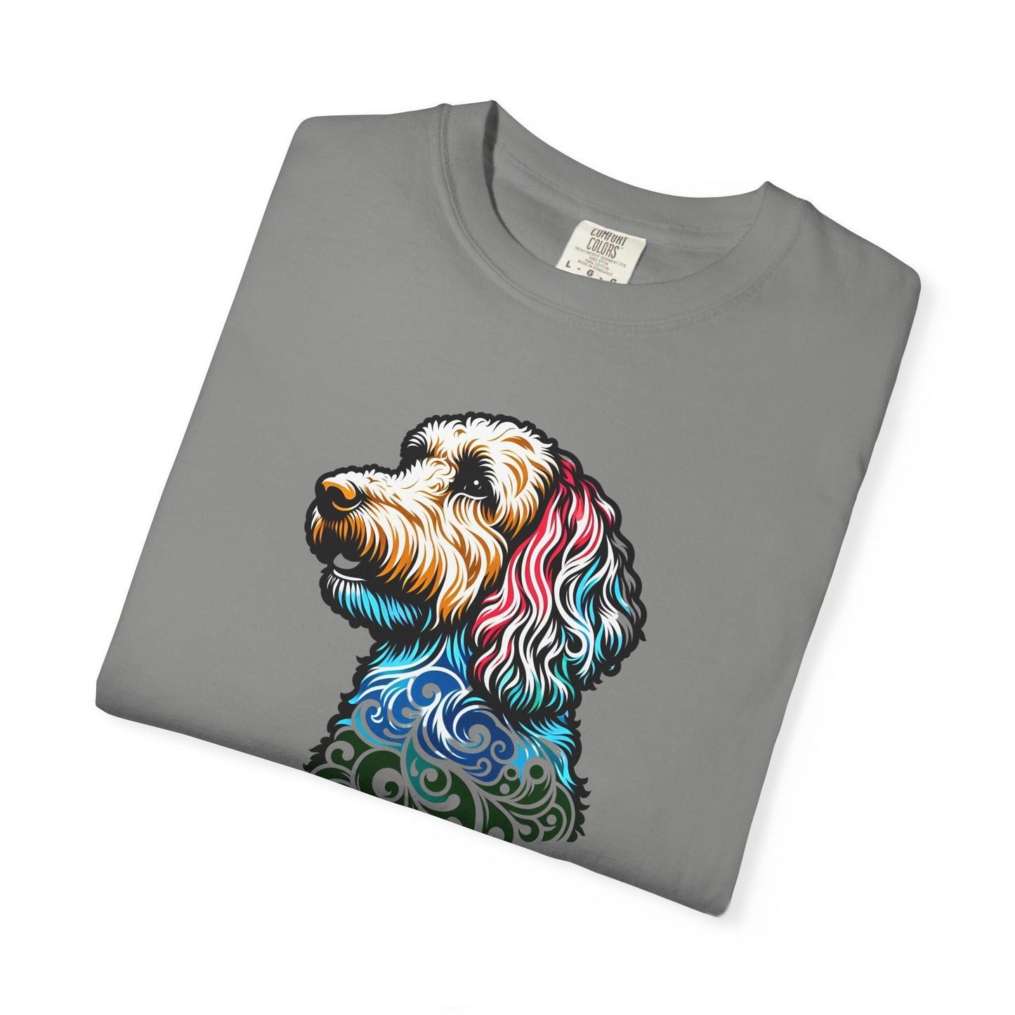 Labradoodle Love Tee – Color Splash Edition
