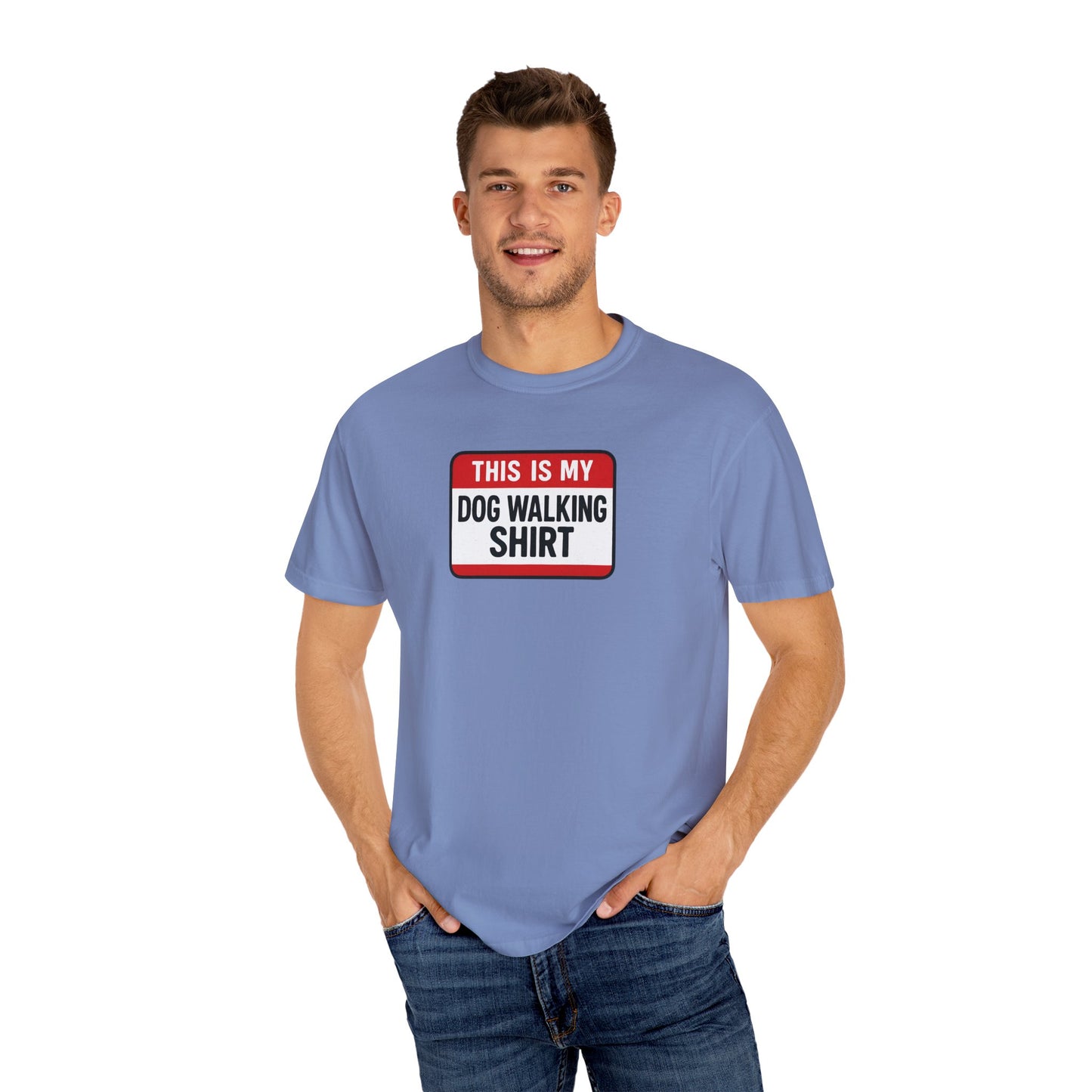 This Is My Dog Walking Shirt- T-Shirt