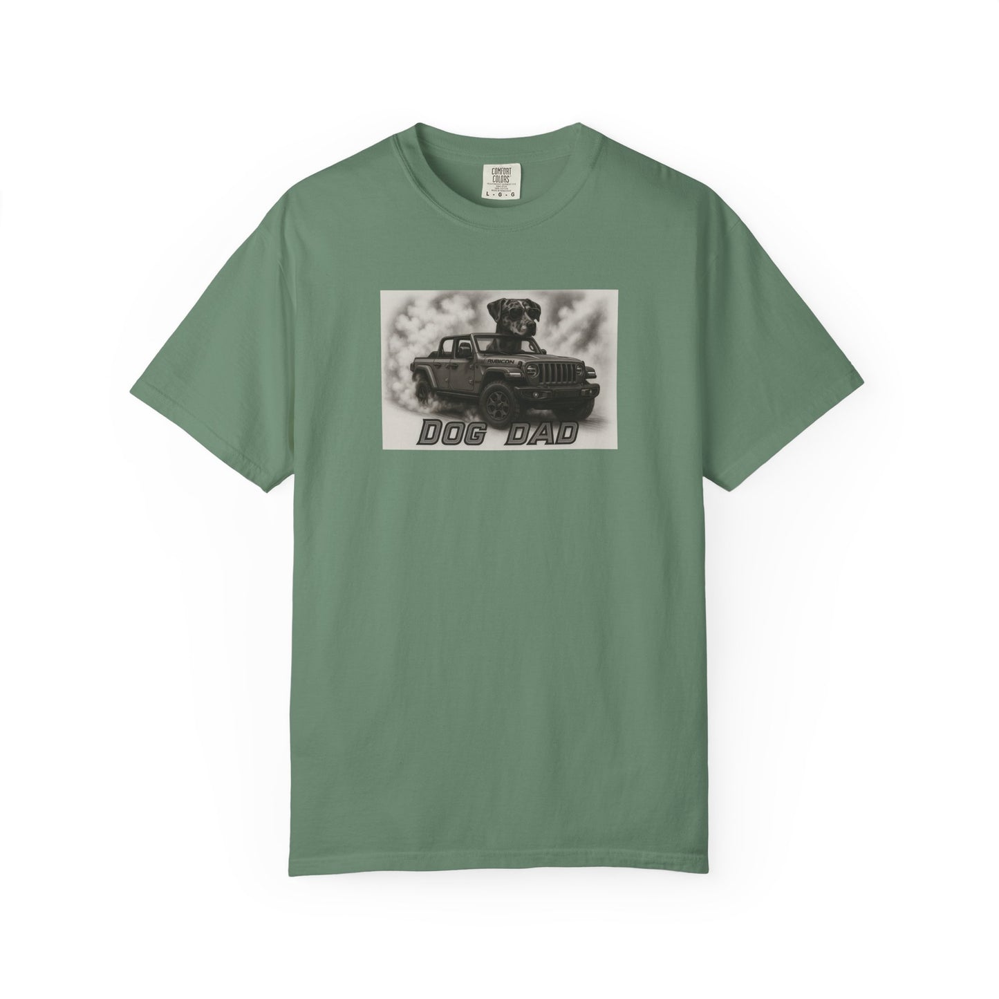 Dog Dad - Catahoula - Cool Dogs in Cool Cars T-Shirt Collection
