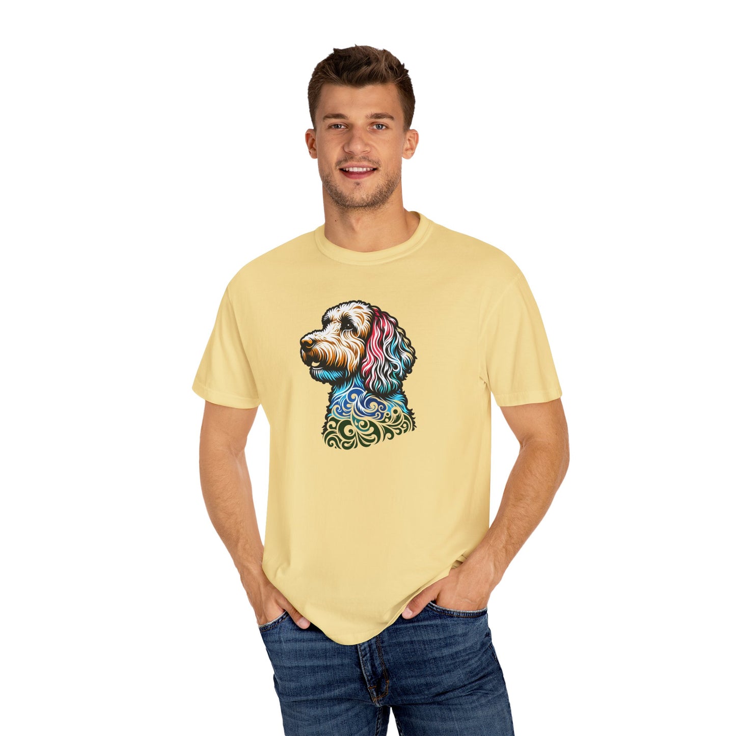Labradoodle Love Tee – Color Splash Edition