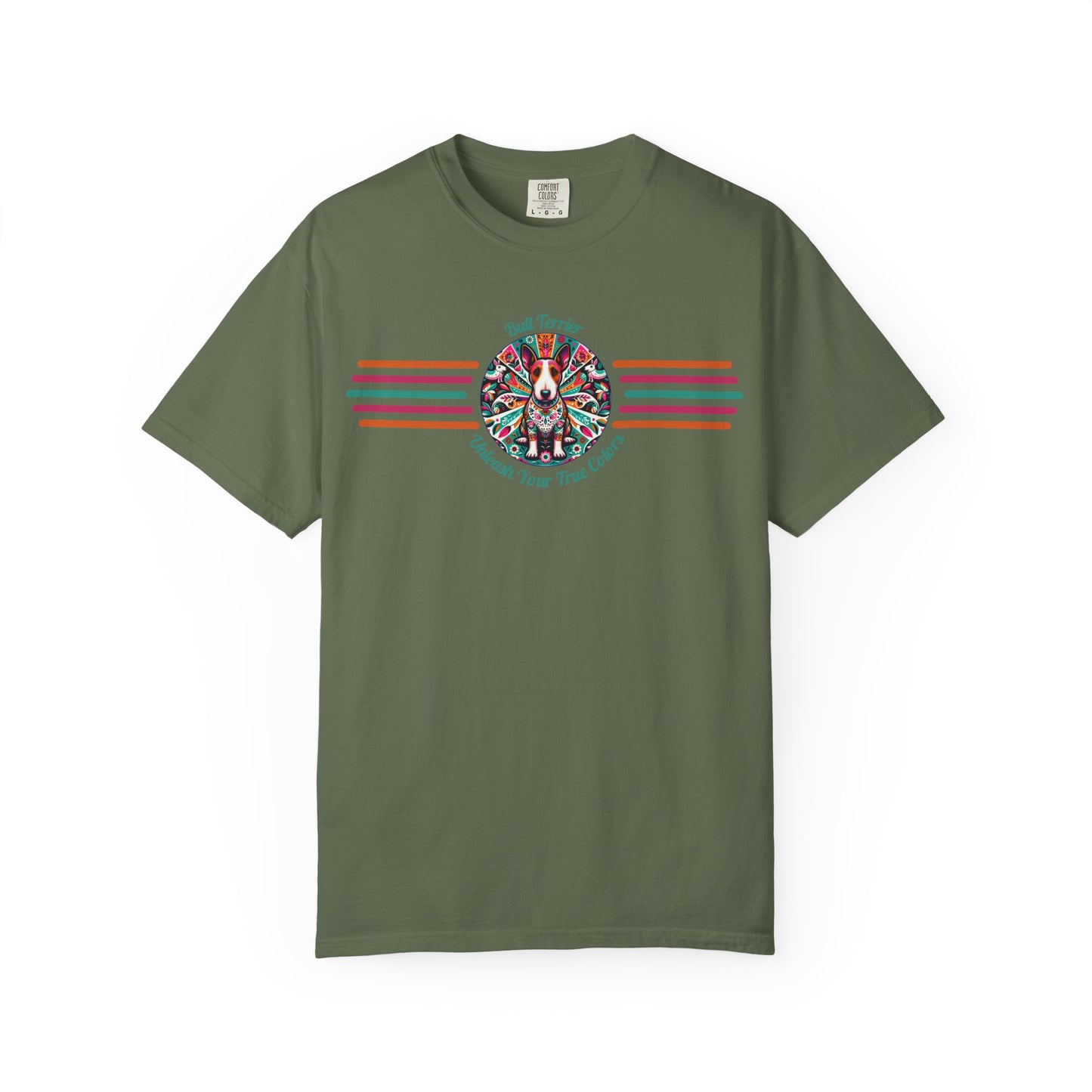 Bull Terrier - "Unleash Your True Colors" Graphic Tee