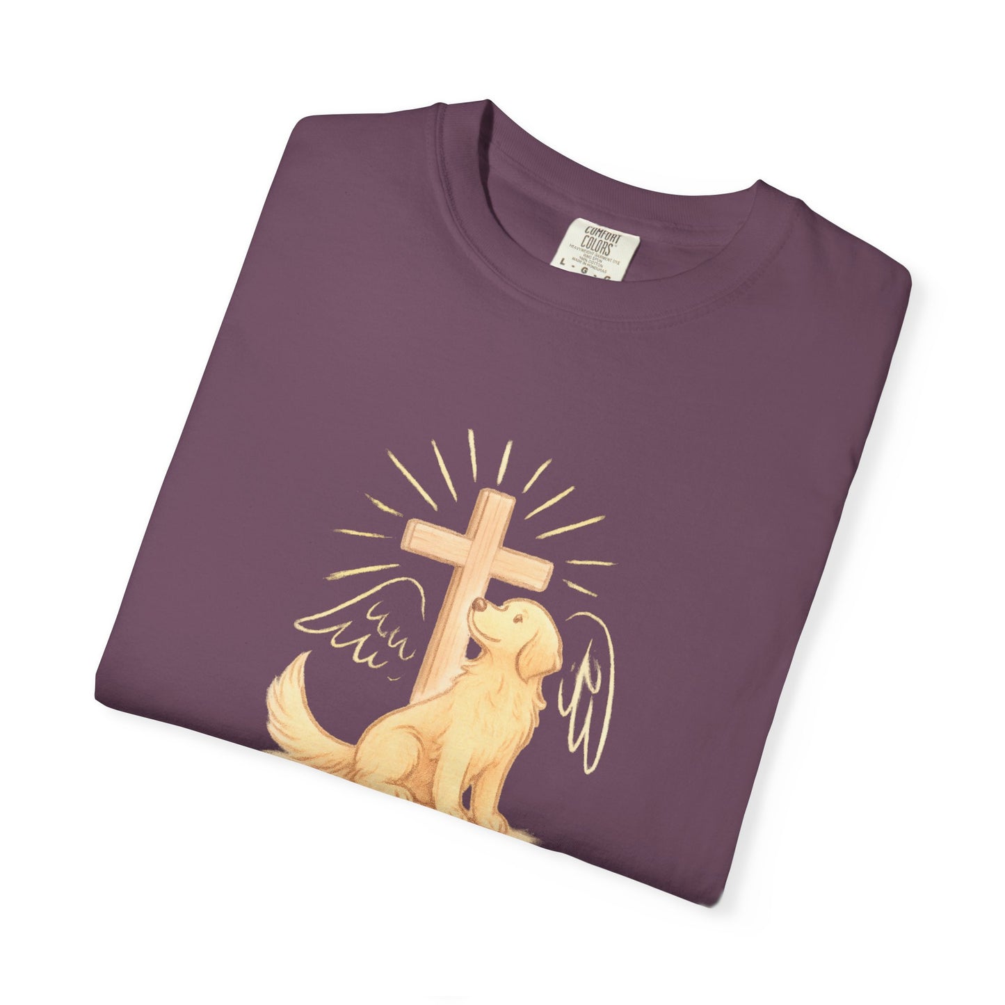 Dog-Inspired Faith T-Shirt, Unisex T-Shirt, Christian Apparel, Pet Lover Gift, Casual Wear, Memorial Shirt