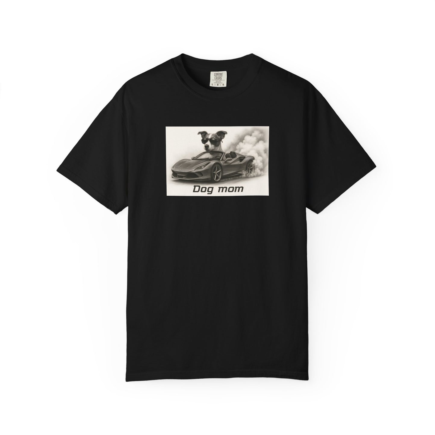 Dog Mom - Jack Russell Terrier - “Cool Dogs in Cool Cars” T-Shirt Collection