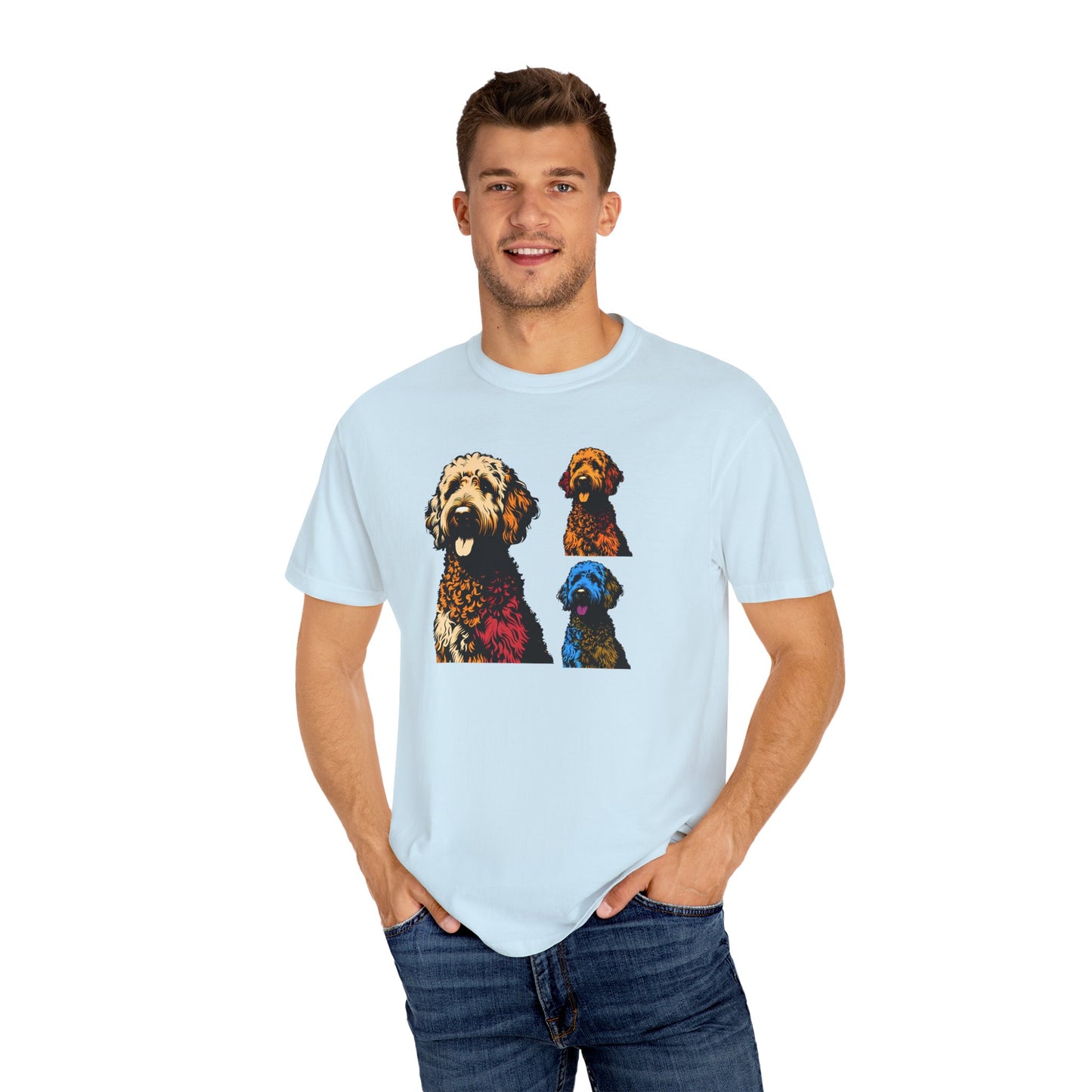 Labradoodle Love Tee – Color Splash Edition