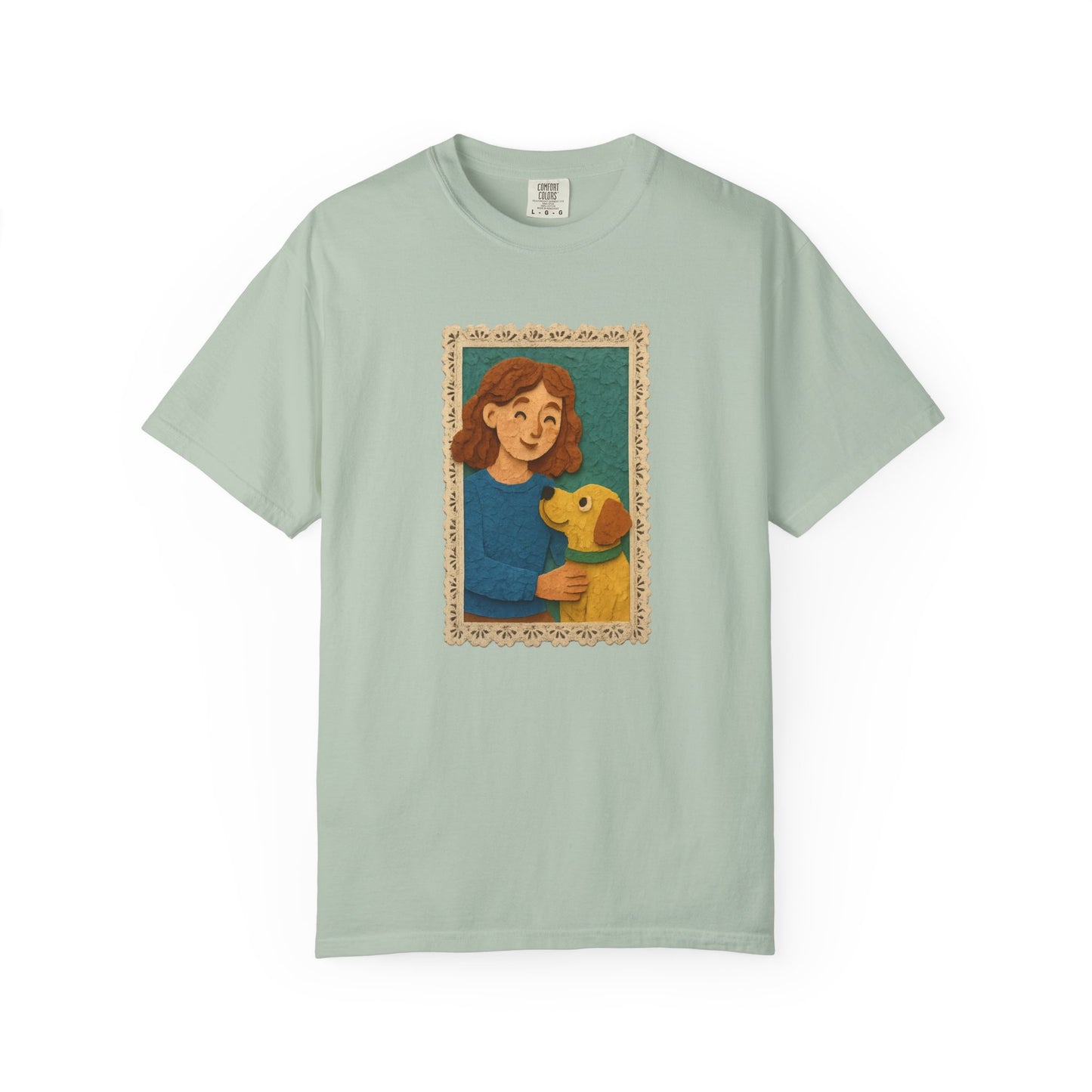 Dog Mom T-shirt - Unisex Garment-Dyed Tee for Pet Lovers