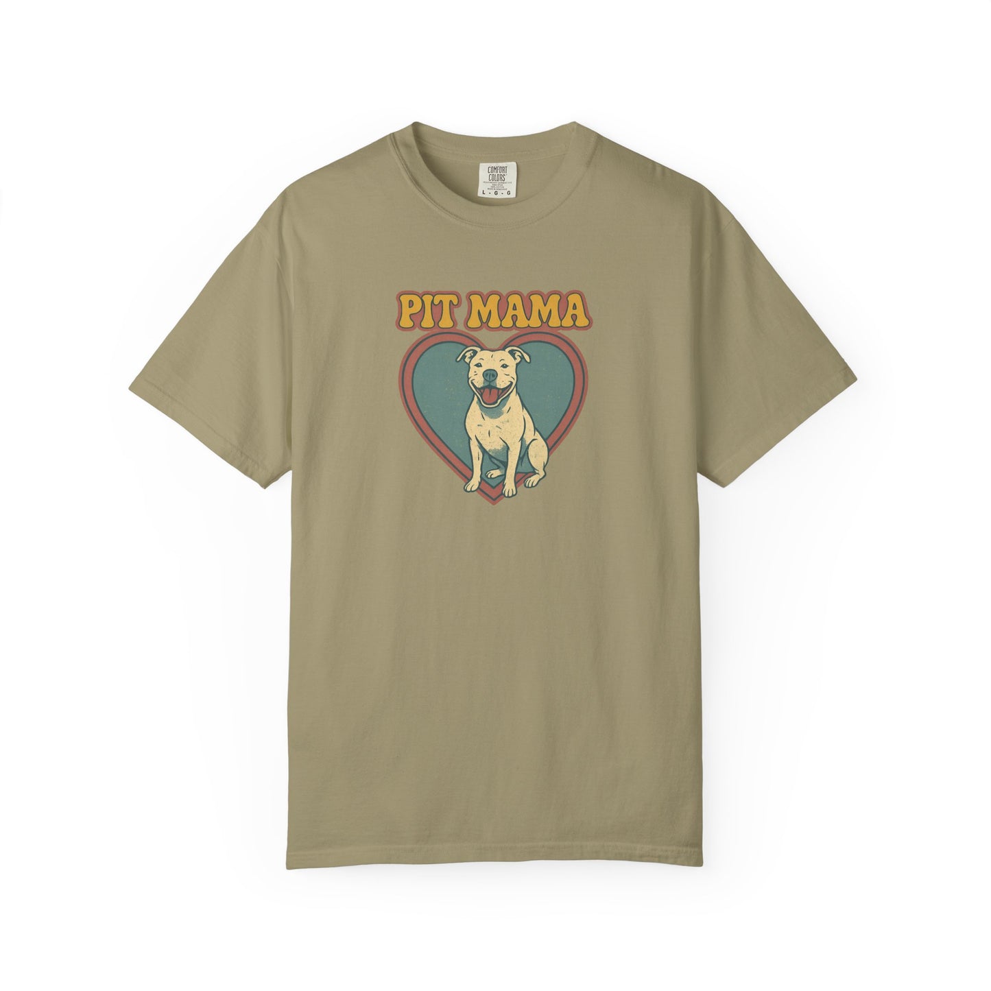 Pit Mama Unisex T-Shirt - Perfect Gift for Dog Lovers, Pet Owners, Animal Rescue Advocates, Dog Mom Apparel