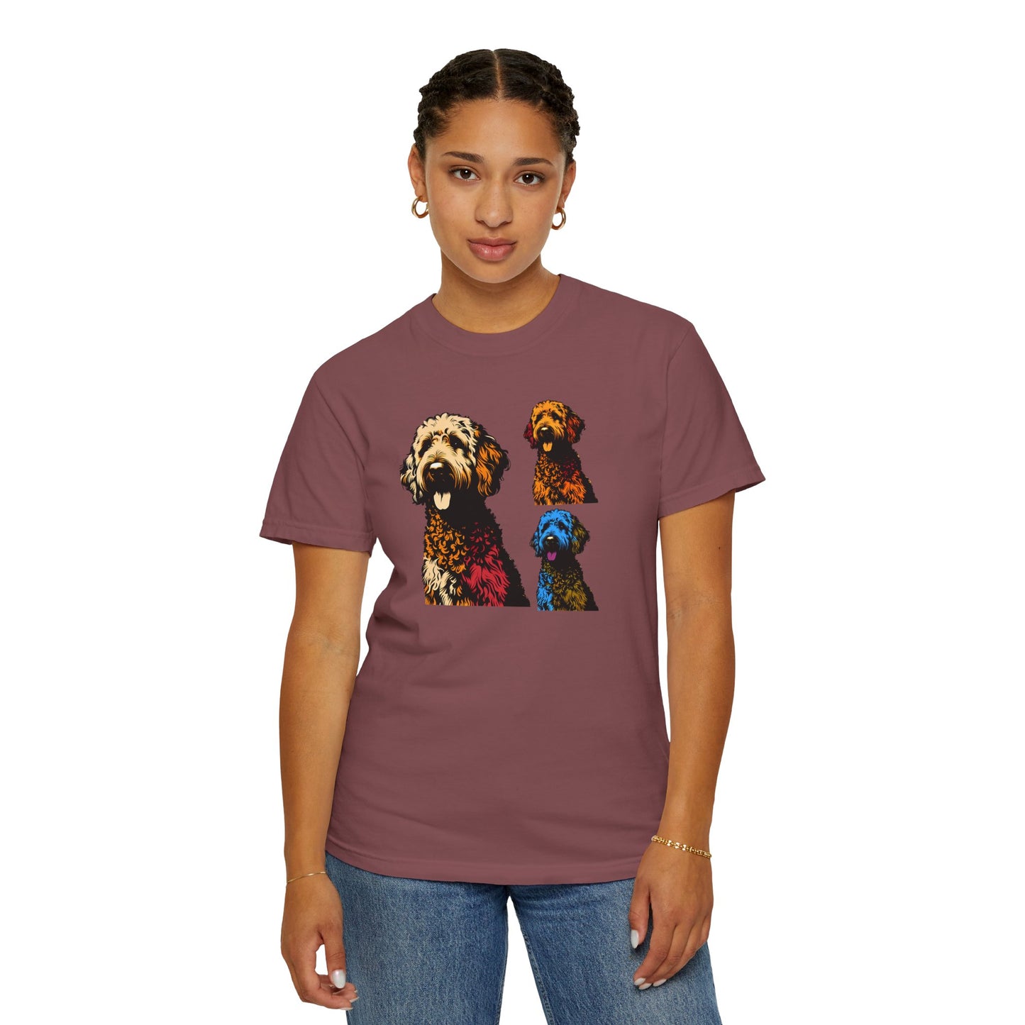 Labradoodle Love Tee – Color Splash Edition