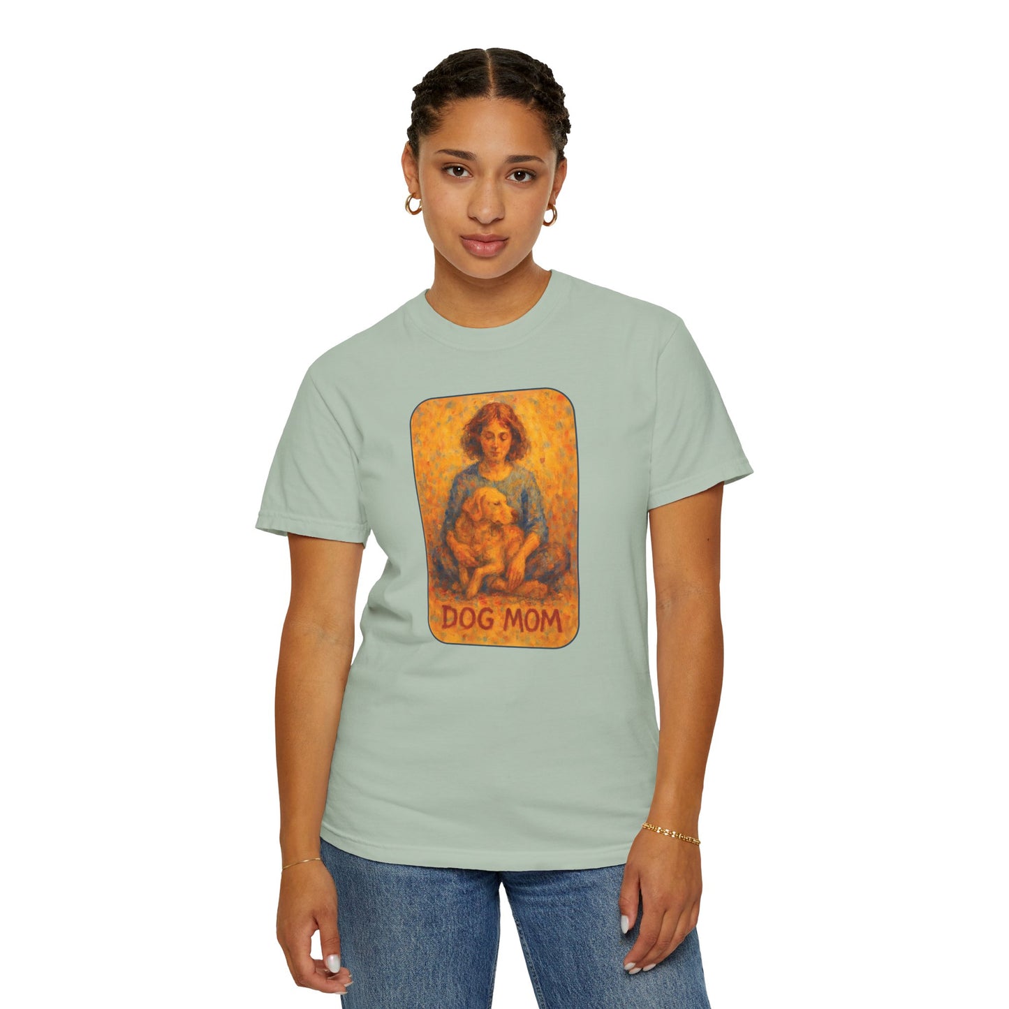 Dog Mom Vintage Style Unisex T-Shirt, Cute Dog Lover Gift, Pet Parent Tee, Casual Wear, Great for Birthdays, Dog Appreciation Day